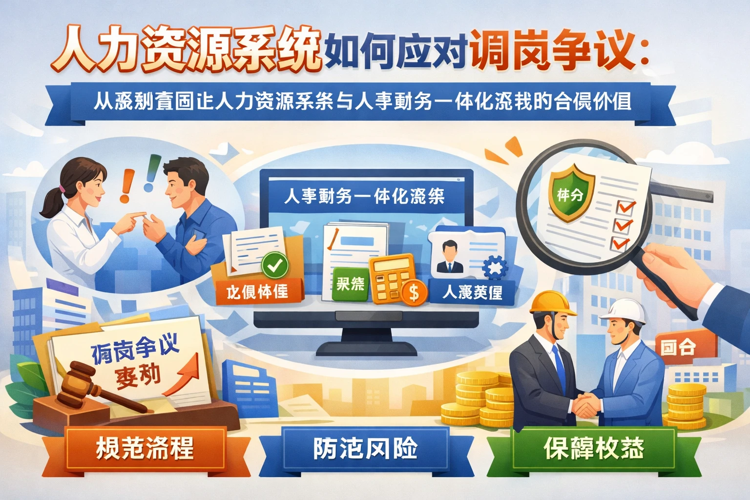 人力资源系统如何应对调岗争议：从案例看国企人力资源系统与人事财务一体化系统的合规价值