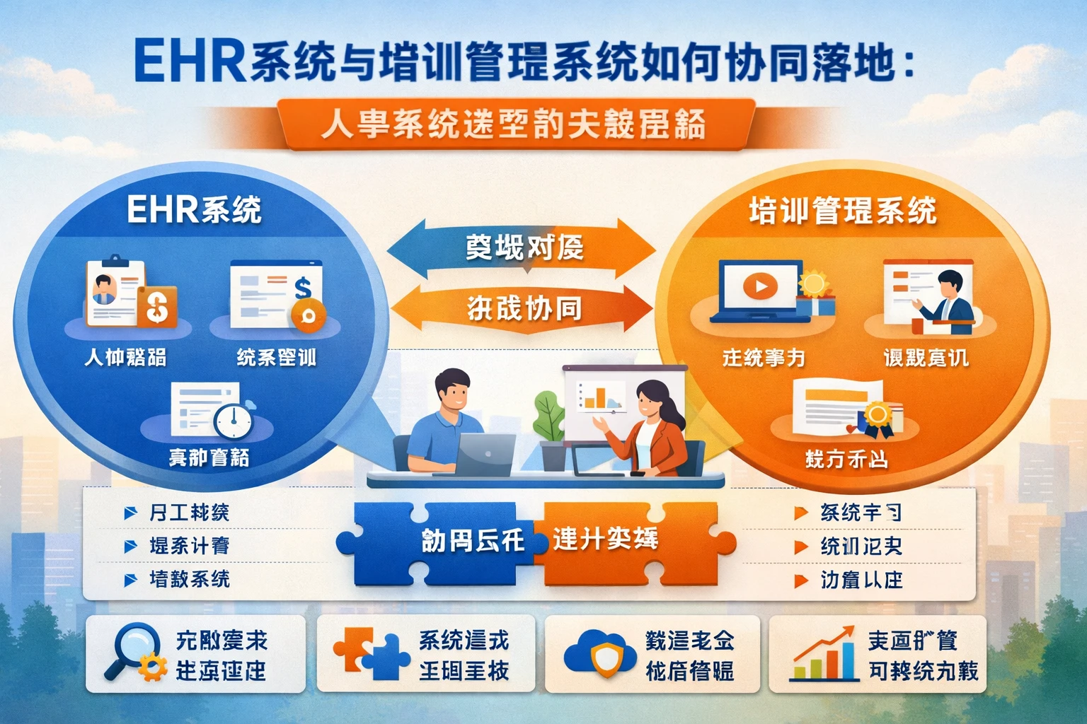 ehr系统与培训管理系统如何协同落地：人事系统选型的关键思路