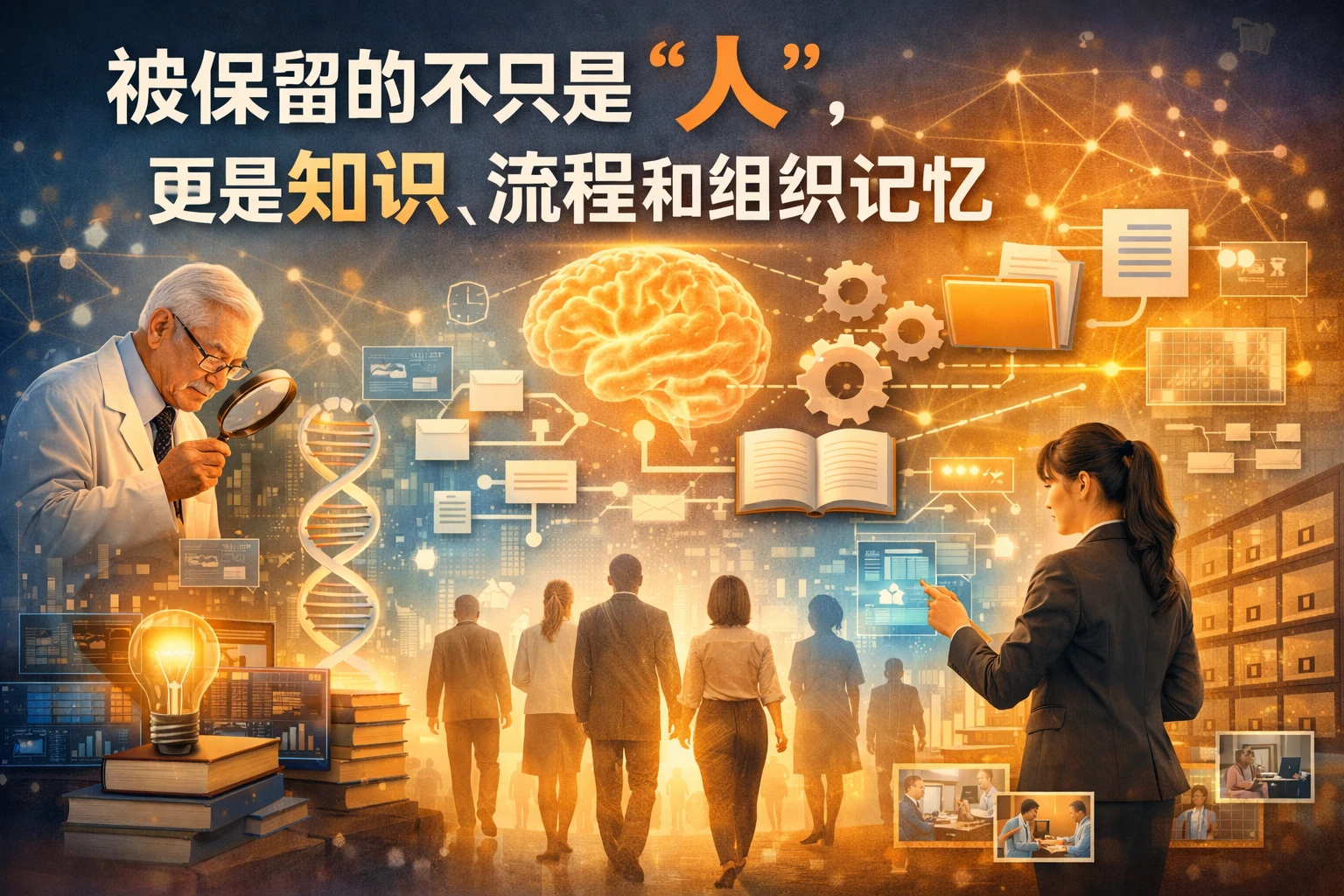 被保留的不只是“人”，更是知识、流程和组织记忆