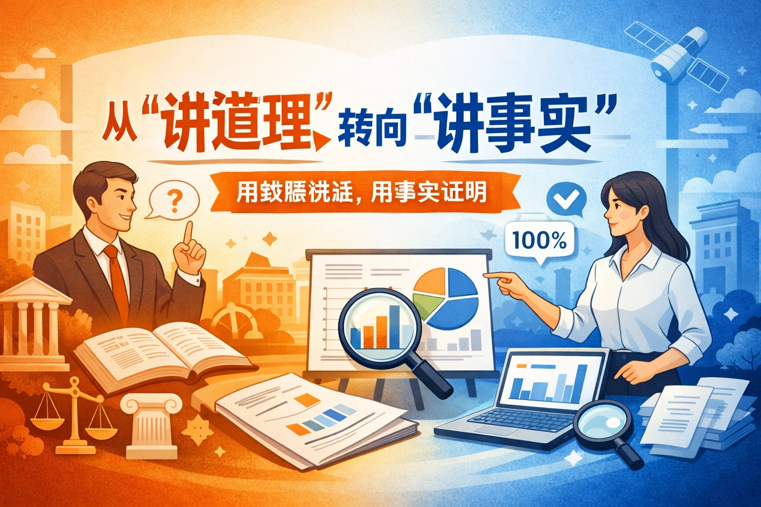 从“讲道理”转向“讲事实”