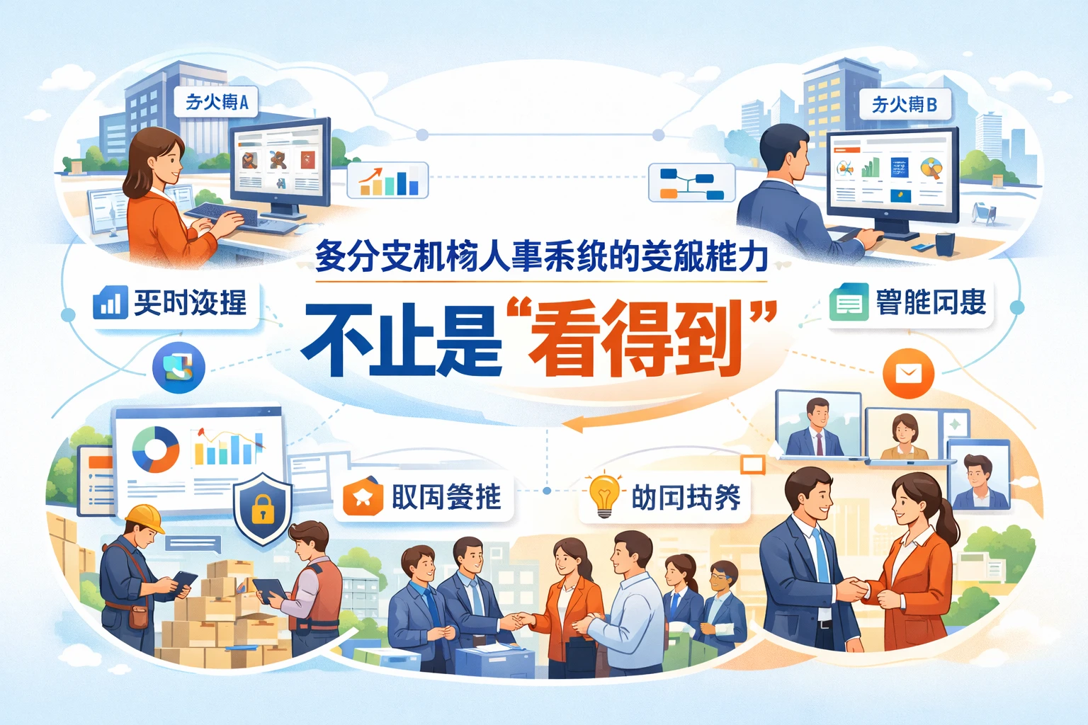 多分支机构人事系统的关键能力,不止是“看得到”