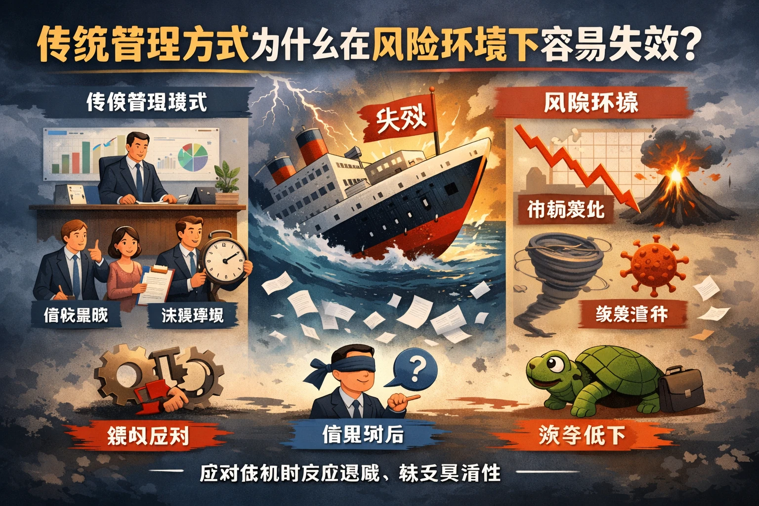 传统管理方式为什么在风险环境下容易失效