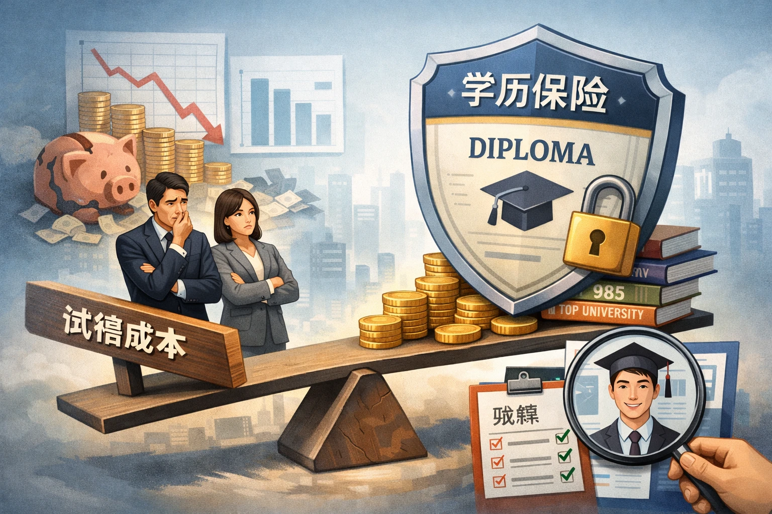 企业担心试错成本，把学历当成“保险”