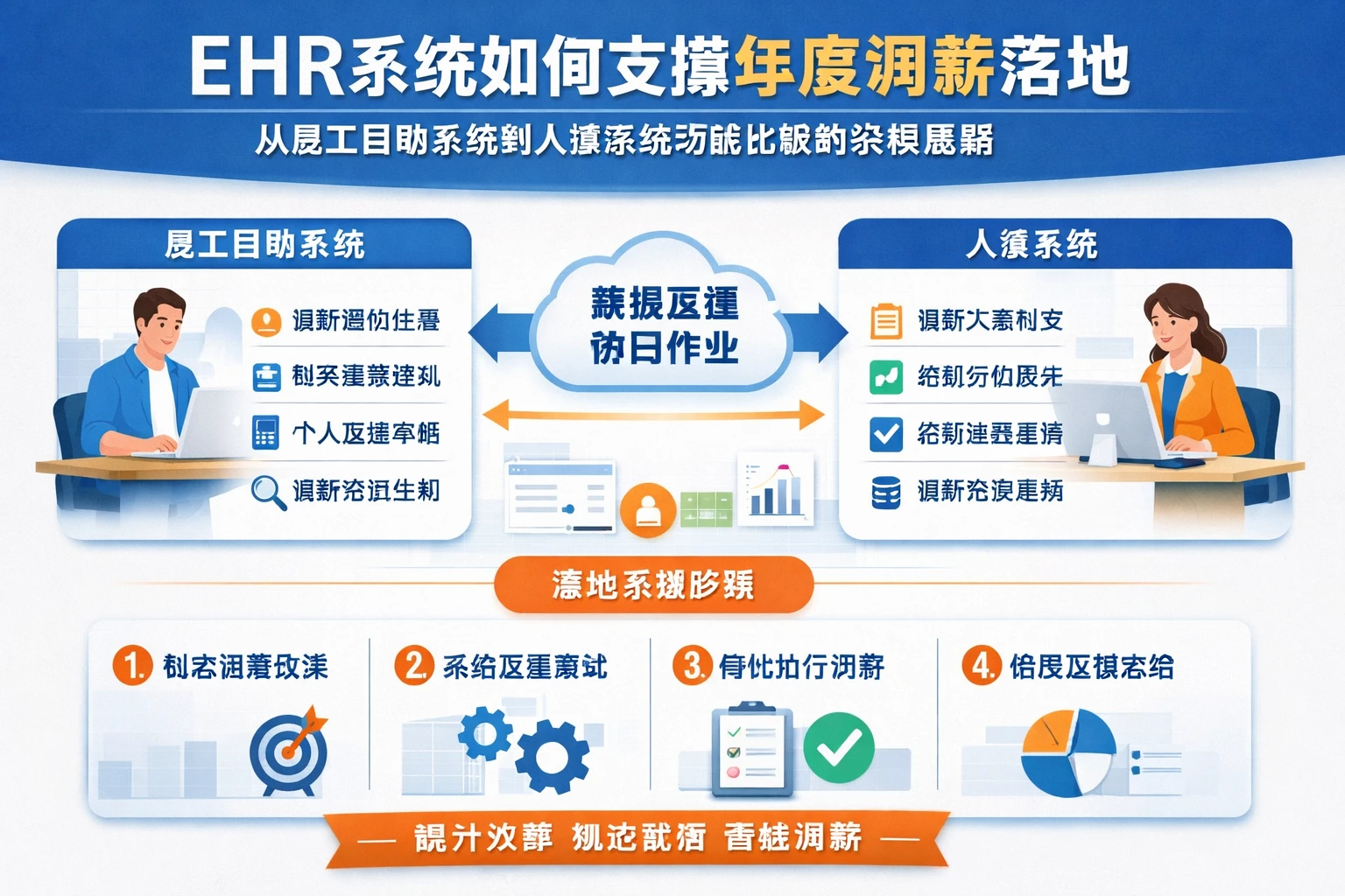 ehr系统如何支撑年度调薪落地：从员工自助系统到人事系统功能比较的实操思路