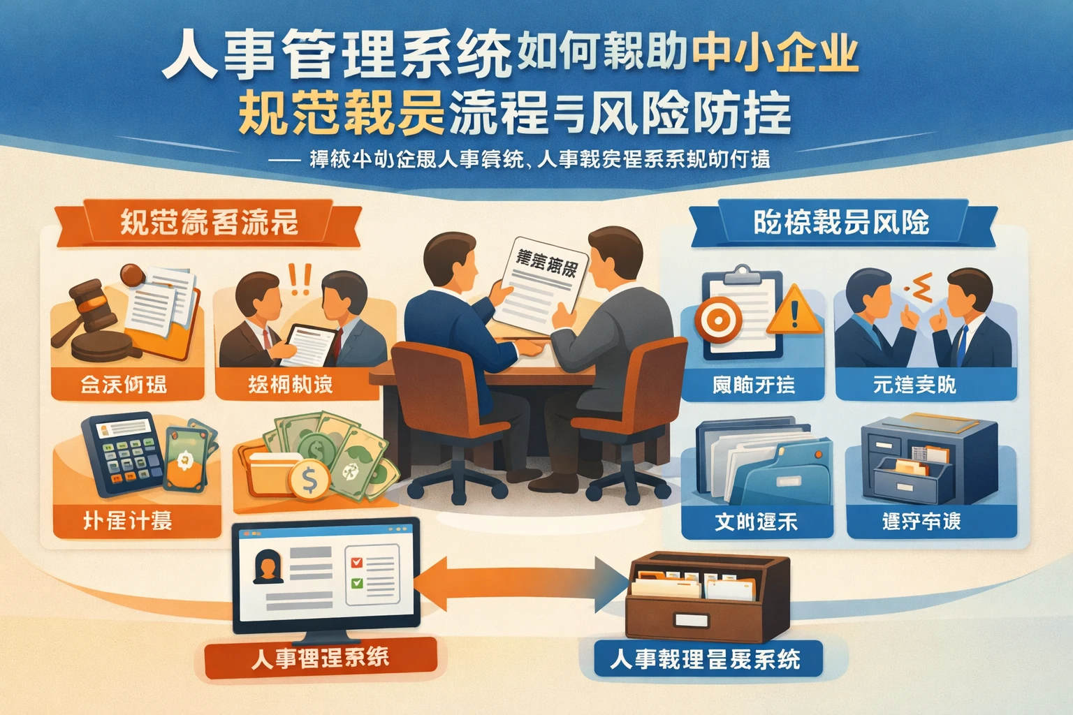 人事管理系统如何帮助中小企业规范裁员流程与风险防控——兼谈中小企业人事系统、人事档案管理系统的价值