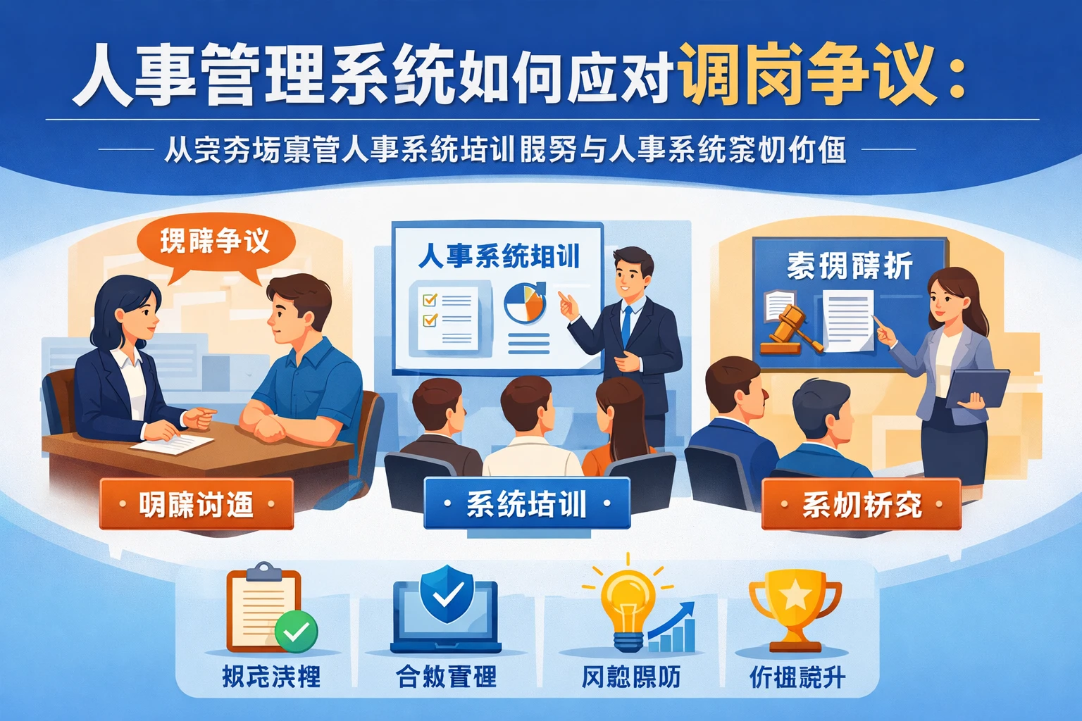 人事管理系统如何应对调岗争议：从实务场景看人事系统培训服务与人事系统案例价值