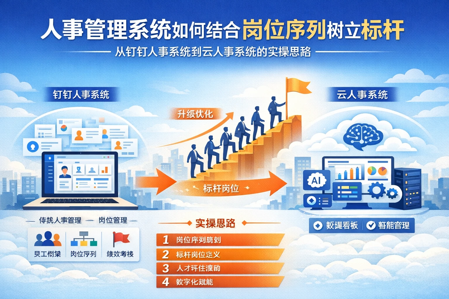人事管理系统如何结合岗位序列树立标杆——从钉钉人事系统到云人事系统的实操思路