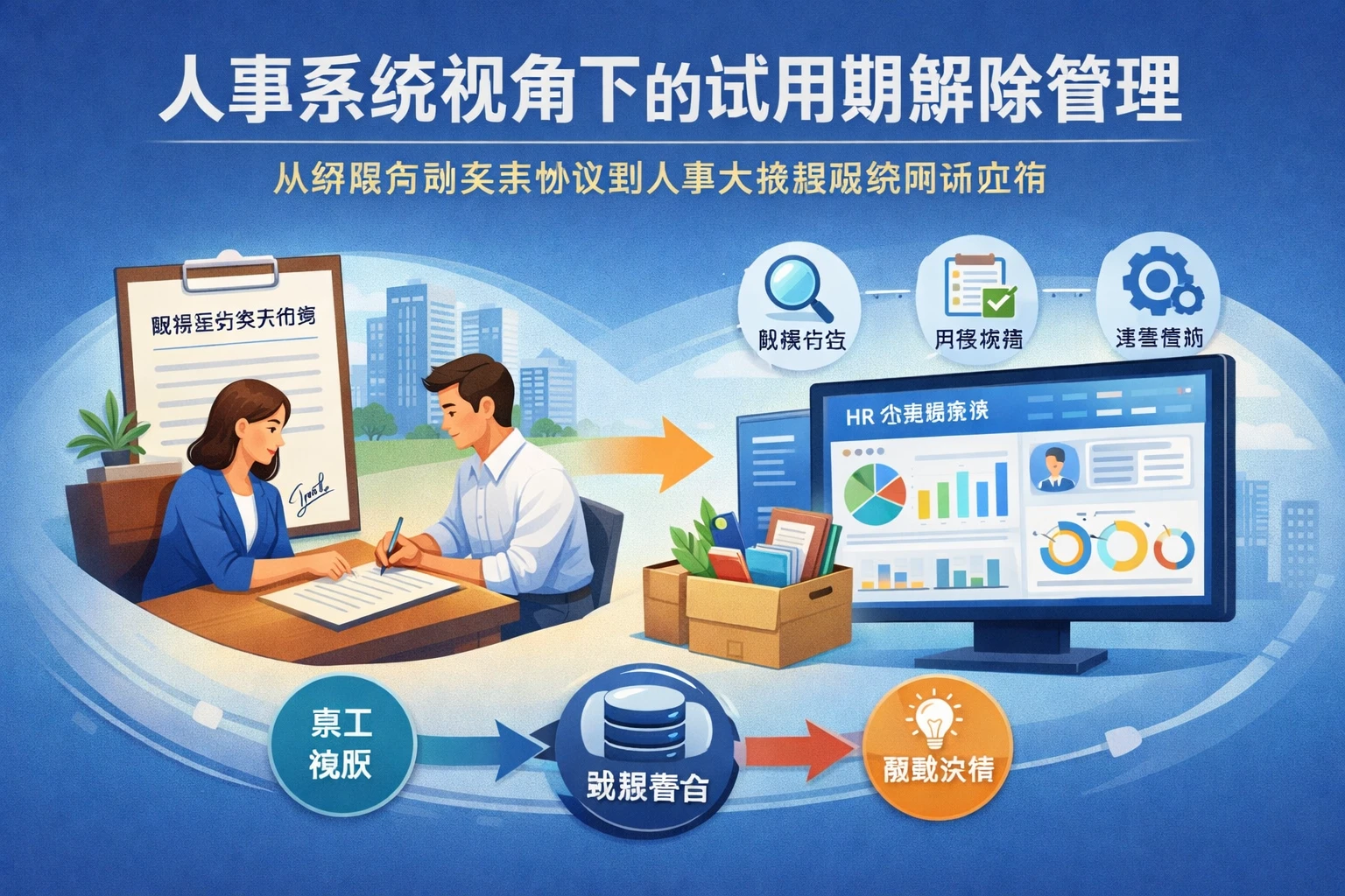 人事系统视角下的试用期解除管理：从解除劳动关系协议到人事大数据系统闭环应用