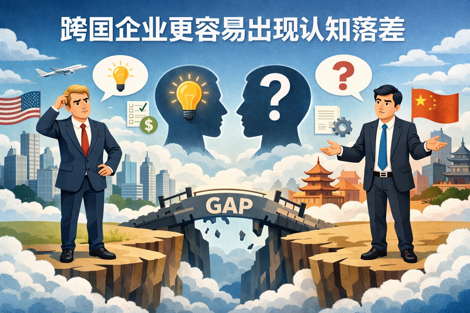 跨国企业更容易出现认知落差