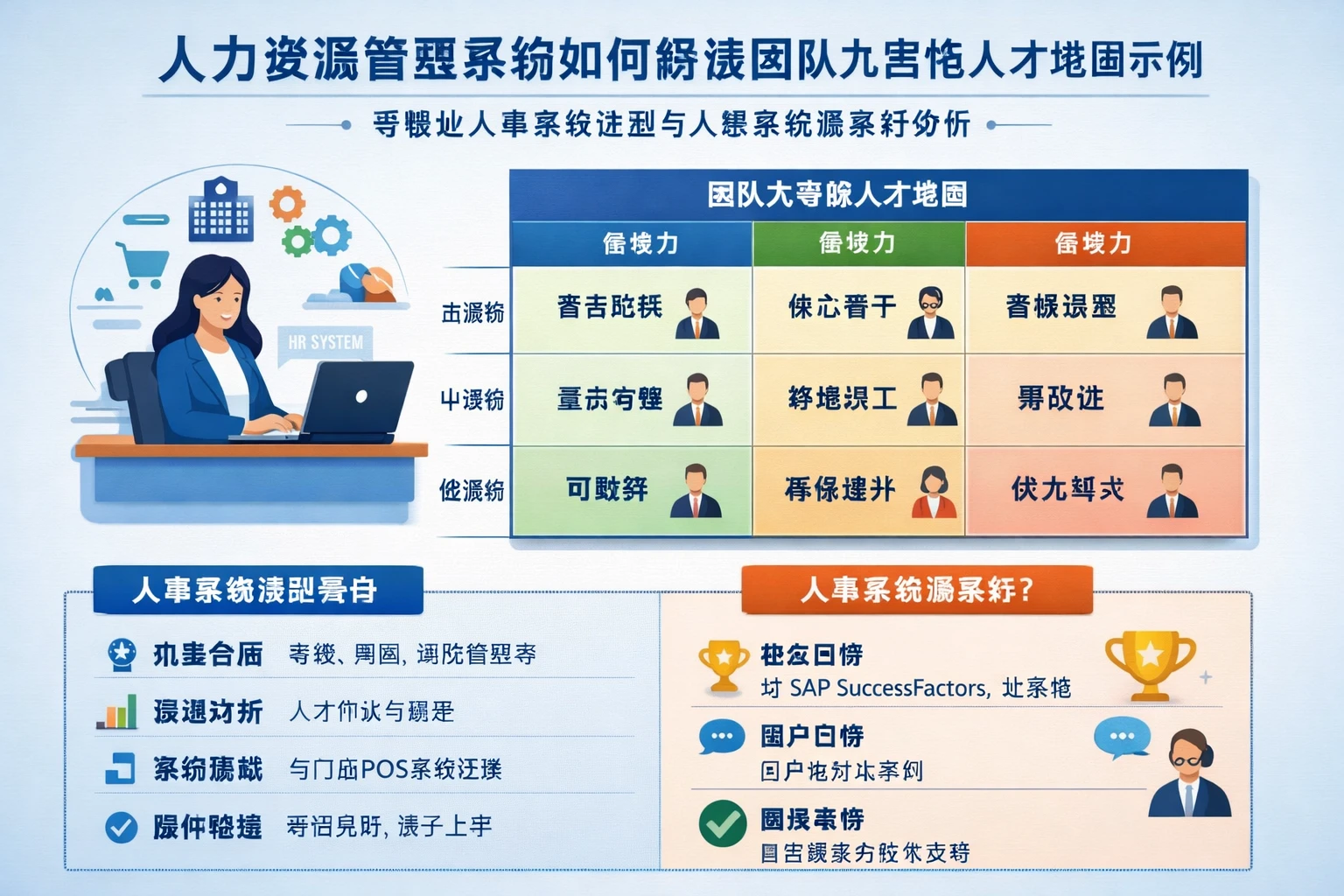 人力资源管理系统如何解读团队九宫格人才地图示例:零售业人事系统选型与人事系统哪家好分析