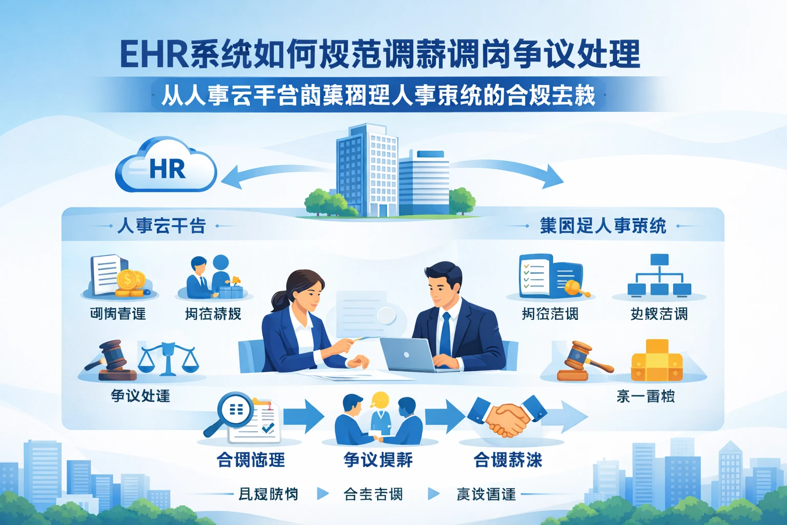 ehr系统如何规范调薪调岗争议处理：从人事云平台到集团型人事系统的合规实践