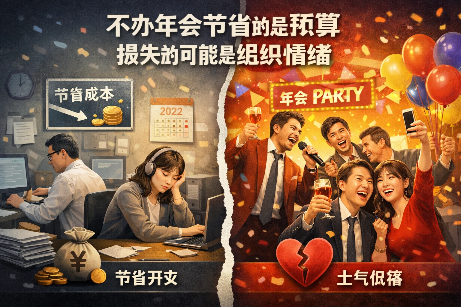 不办年会节省的是预算,损失的可能是组织情绪