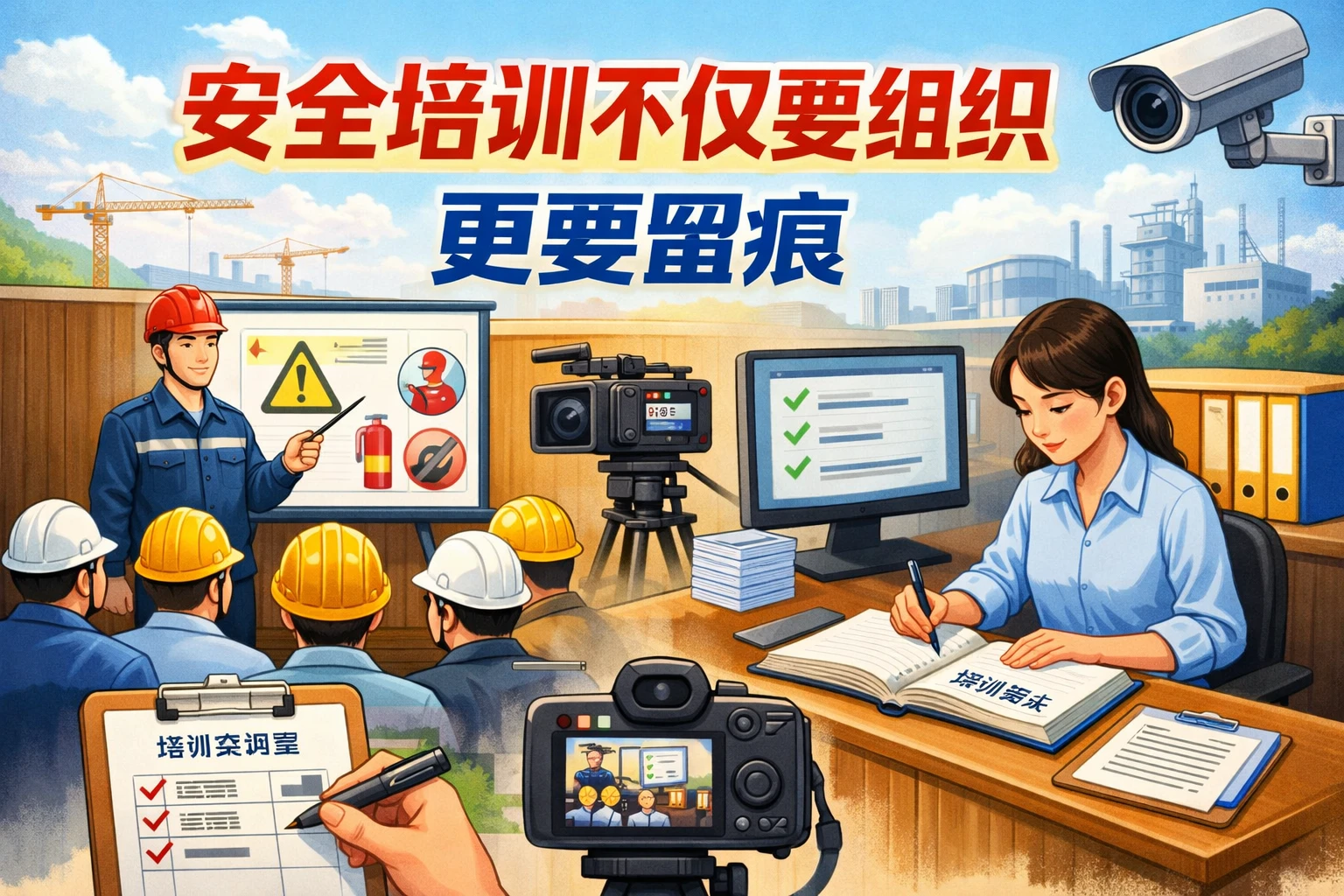 安全培训不仅要组织，更要留痕