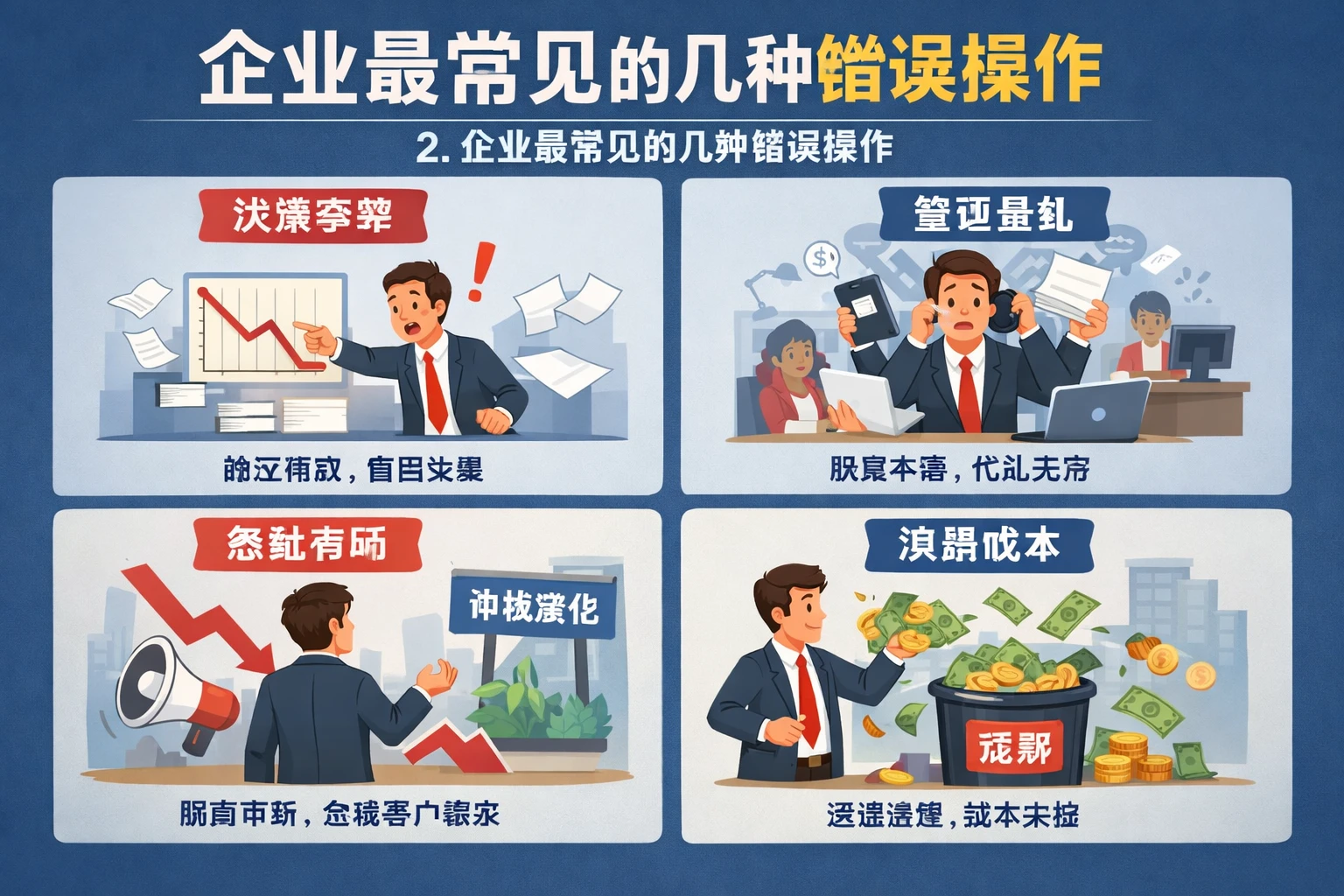 2. 企业最常见的几种错误操作