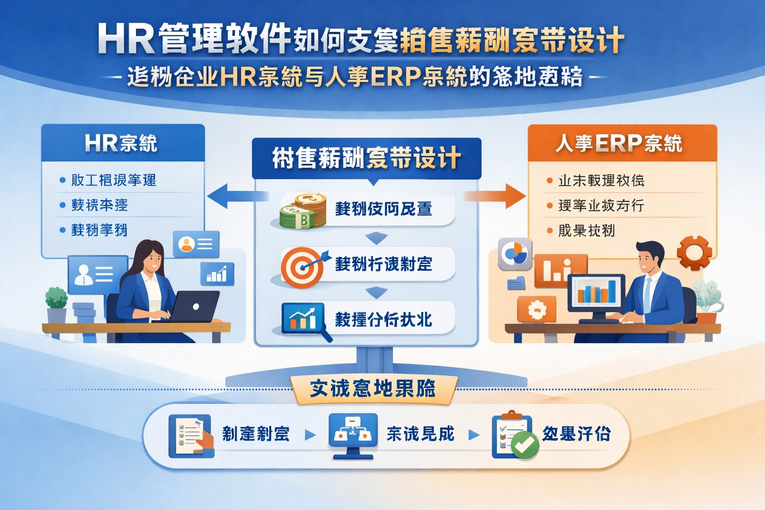 HR管理软件如何支撑销售薪酬宽带设计：连锁企业HR系统与人事ERP系统的落地思路