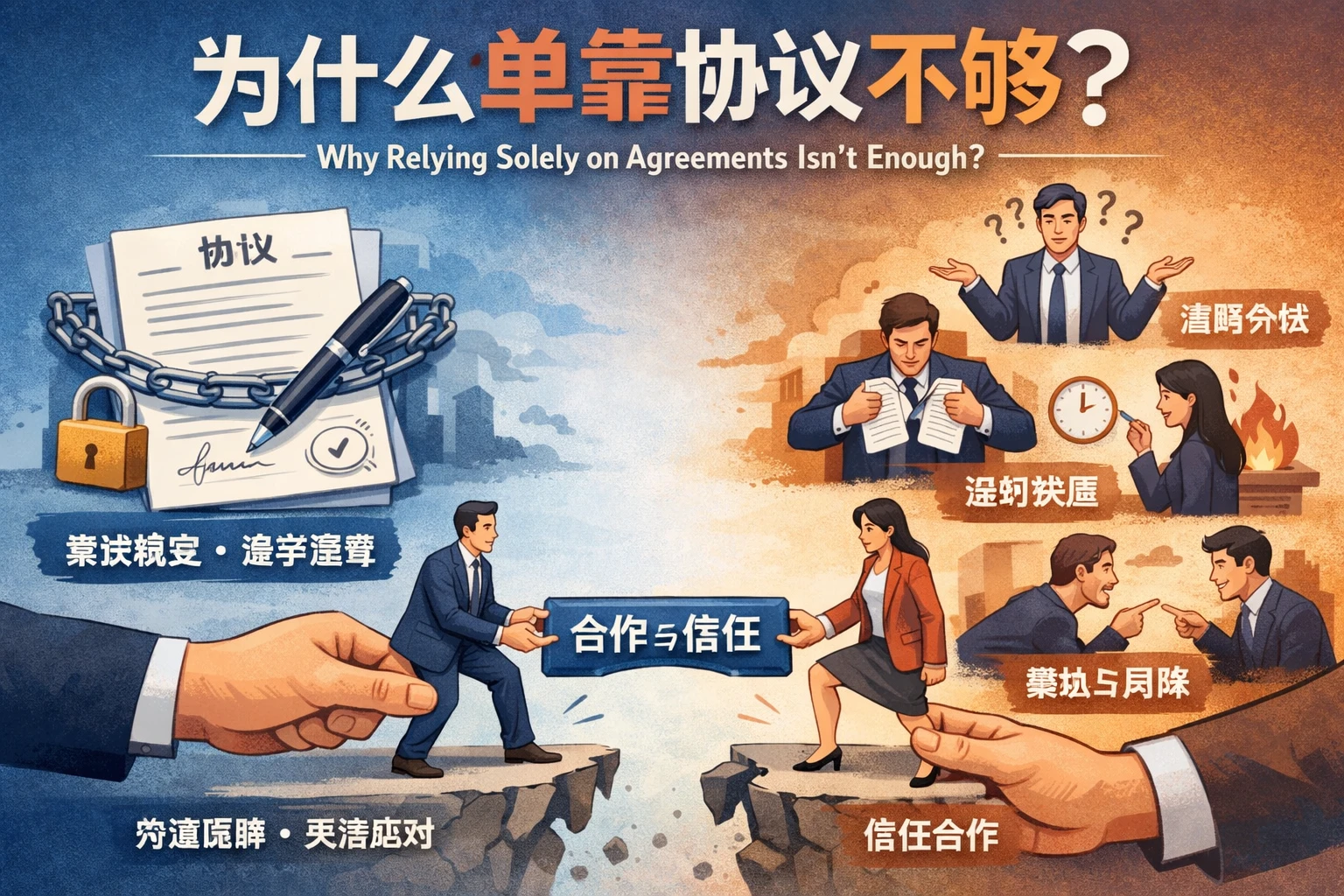 为什么单靠协议不够