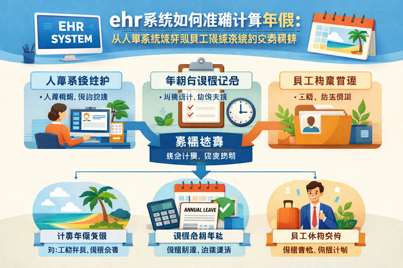 ehr系统如何准确计算年假：从人事系统维护到员工档案系统的实务解析
