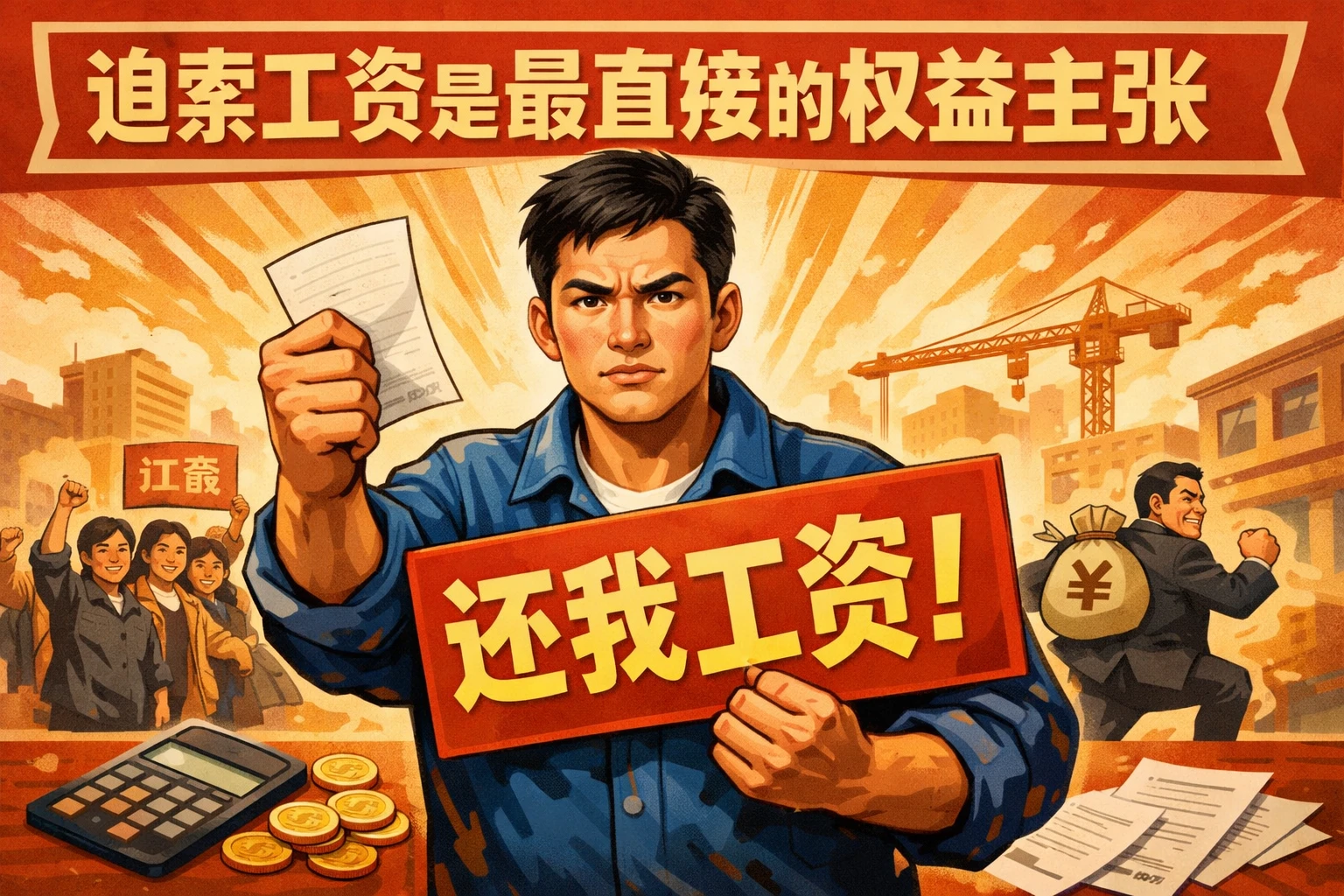 追索工资是最直接的权益主张