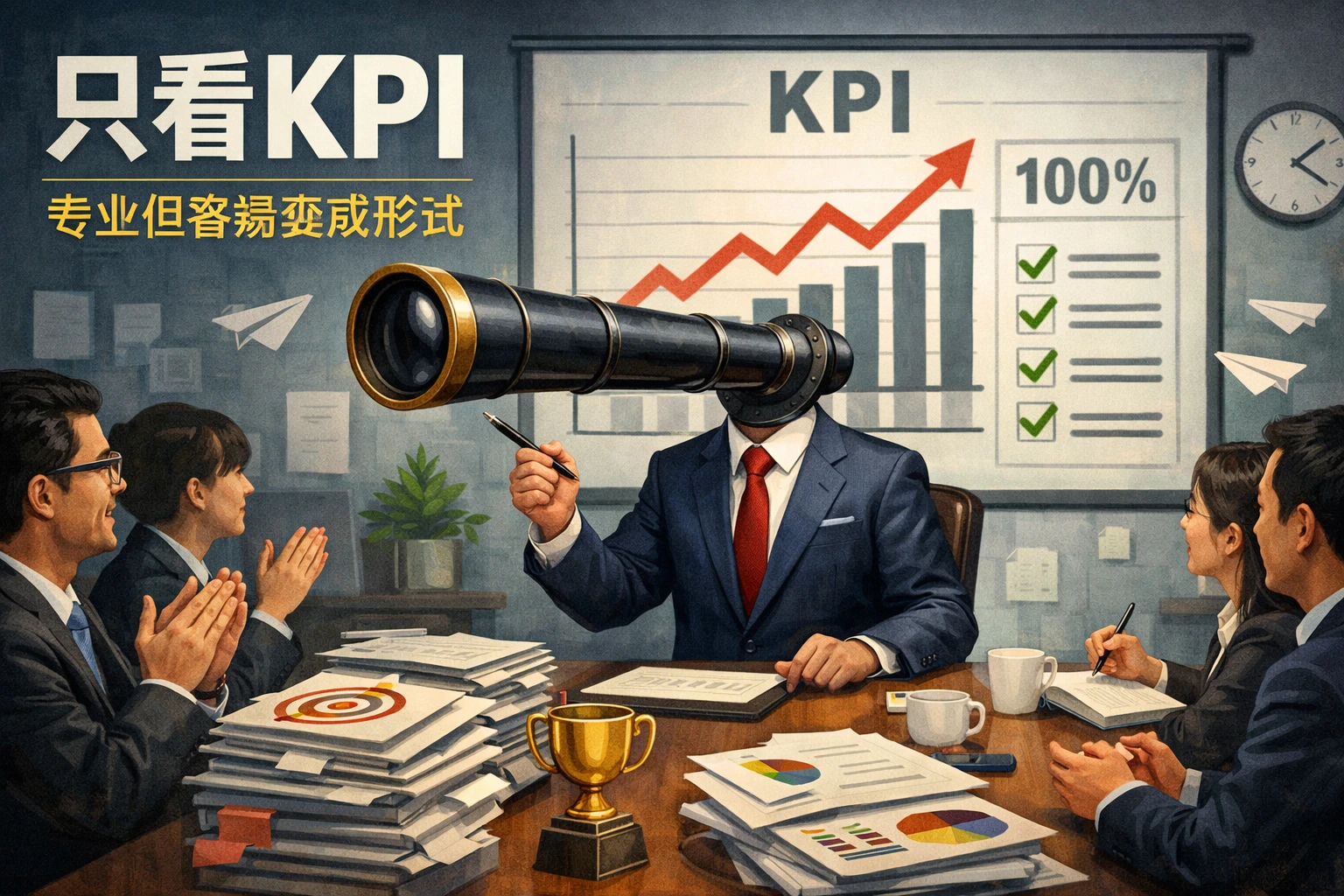 只看KPI，专业但容易变成形式
