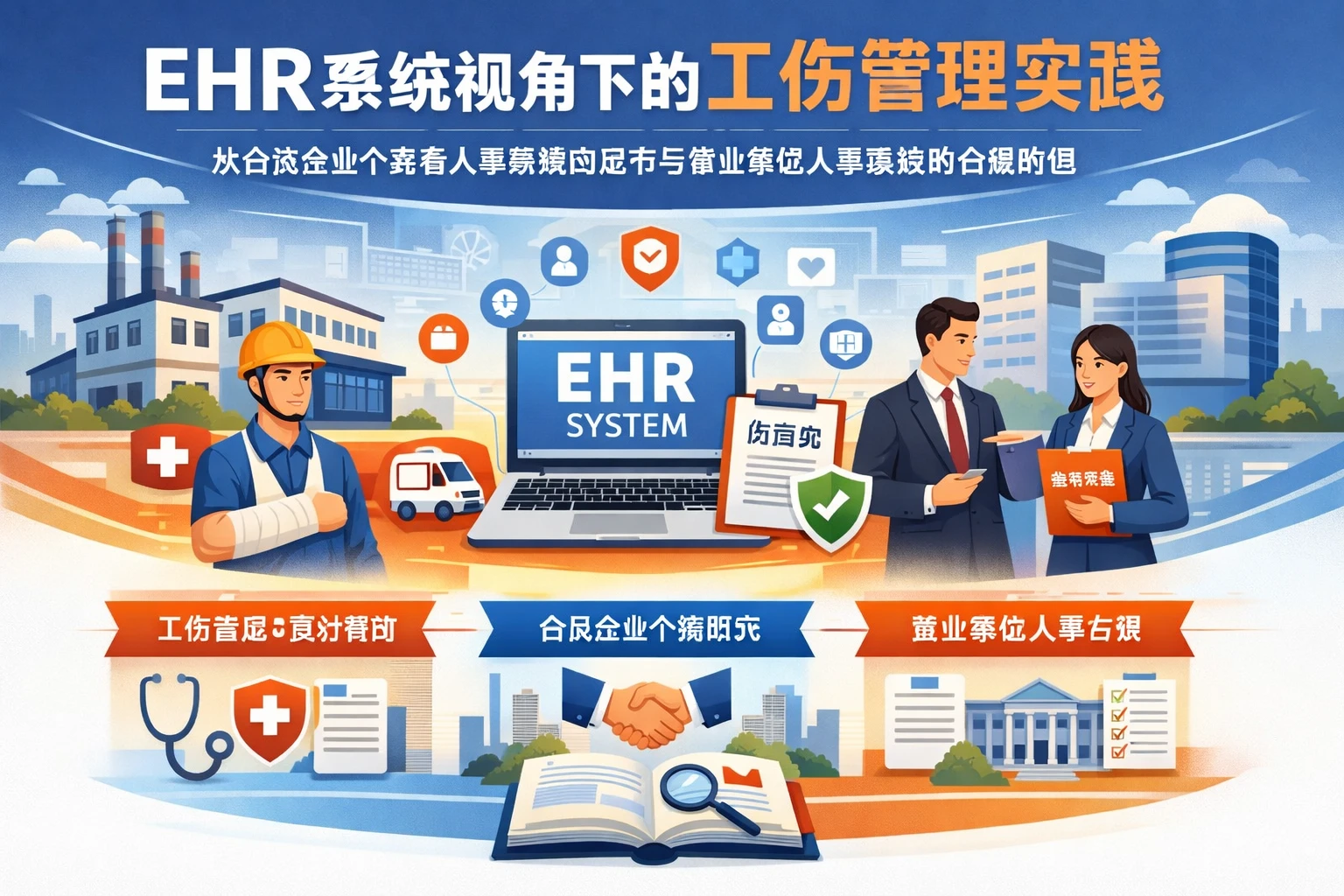 ehr系统视角下的工伤管理实践：从合资企业个案看人事系统白皮书与事业单位人事系统的合规价值