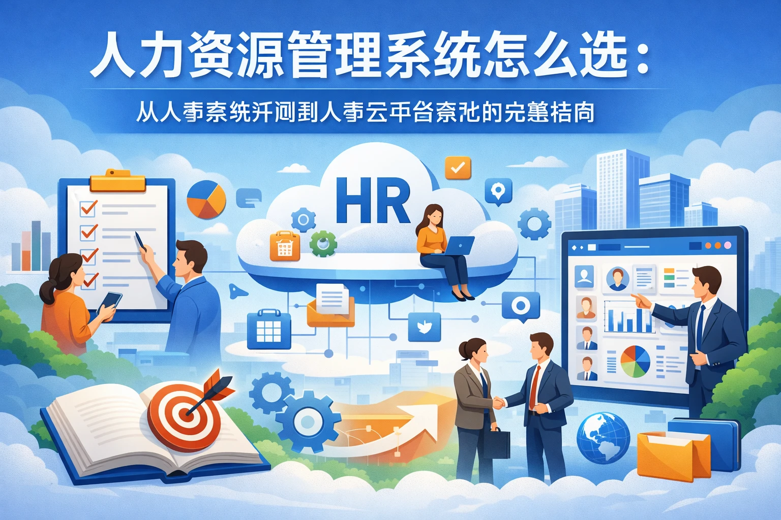 人力资源管理系统怎么选：从人事系统评测到人事云平台落地的完整指南