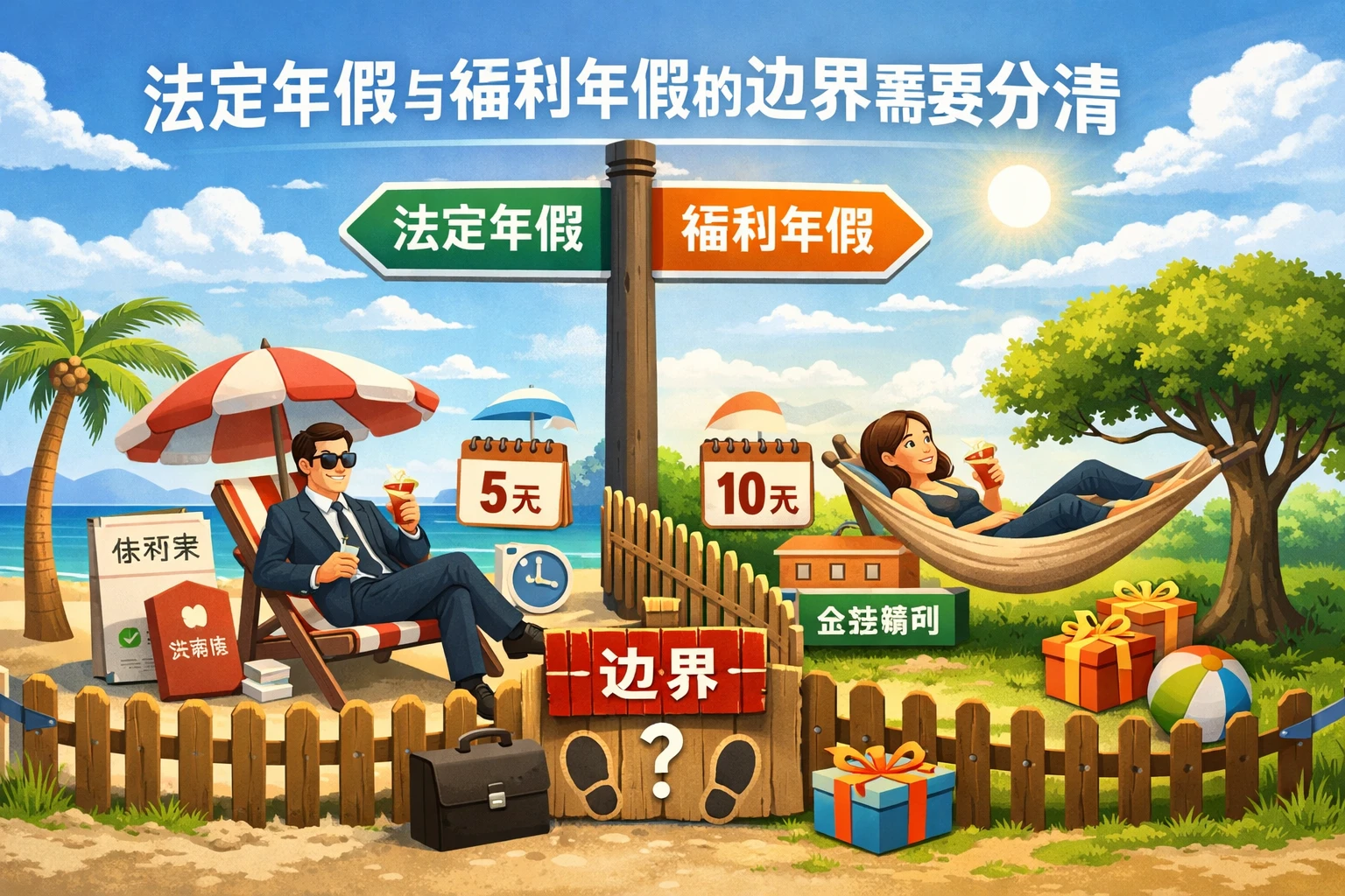 法定年假与福利年假的边界需要分清