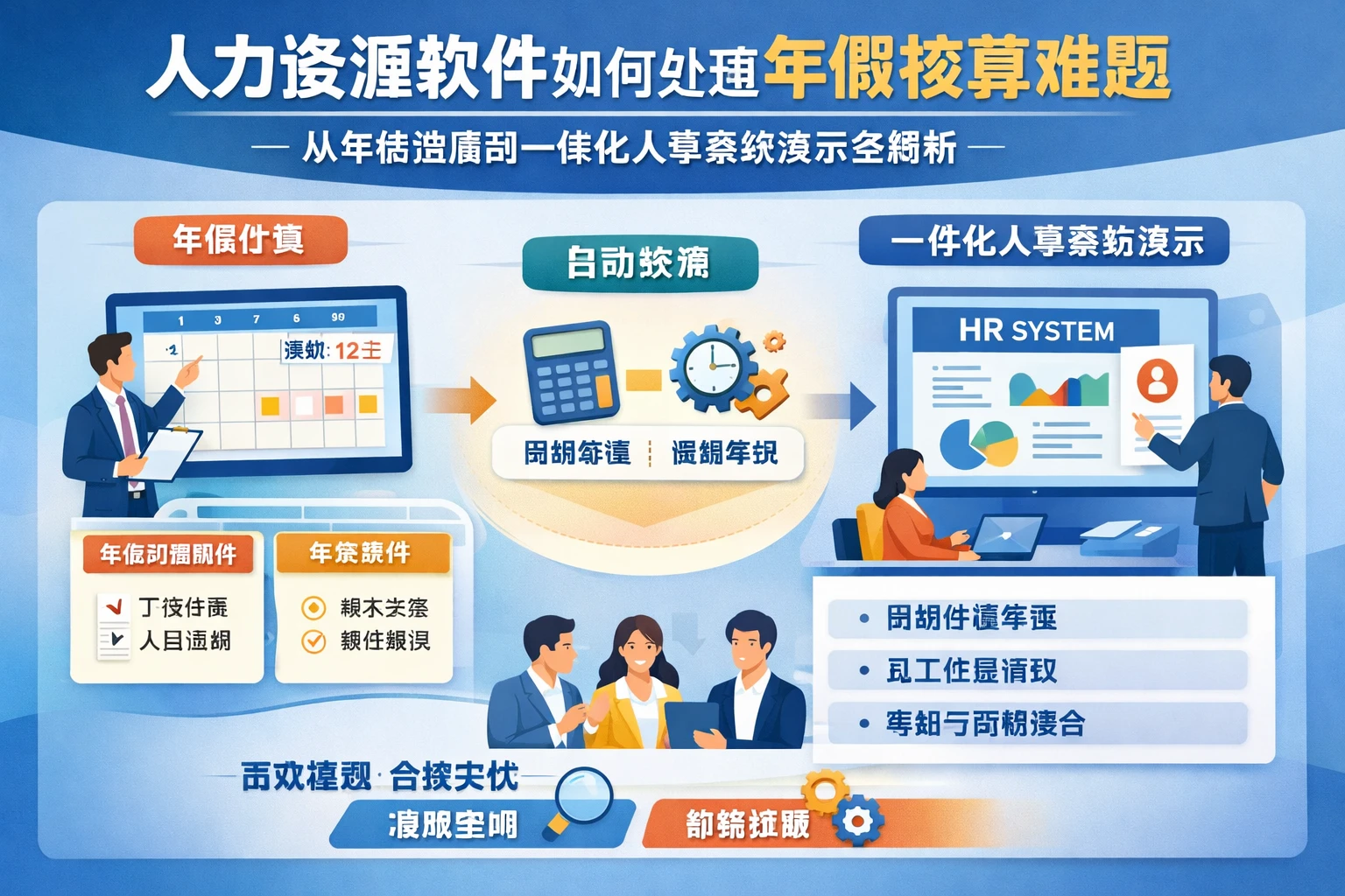 人力资源软件如何处理年假核算难题：从年假归属到一体化人事系统演示全解析