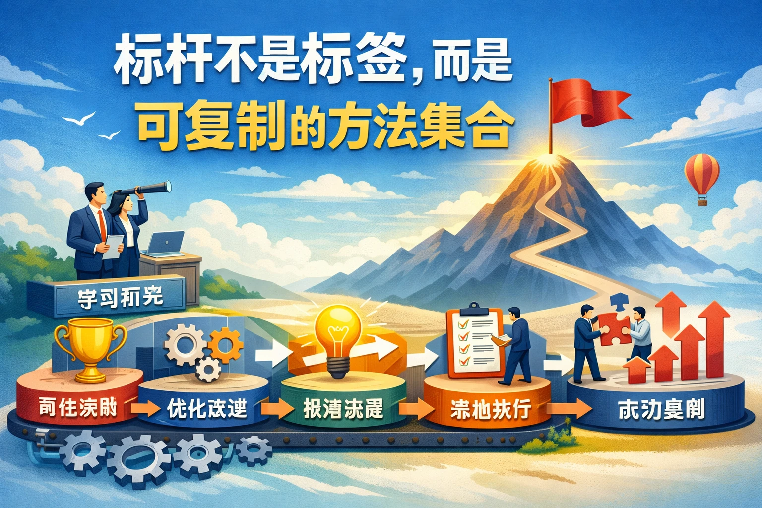 标杆不是标签，而是可复制的方法集合