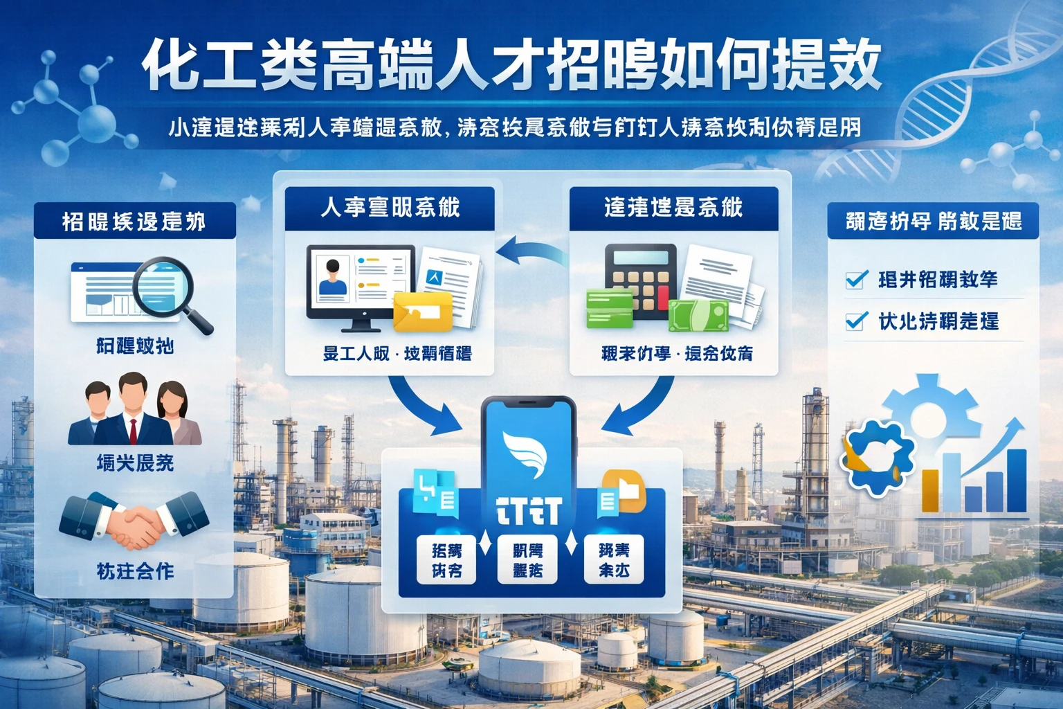 化工类高端人才招聘如何提效：从渠道选择到人事管理系统、薪资核算系统与钉钉人事系统的协同应用