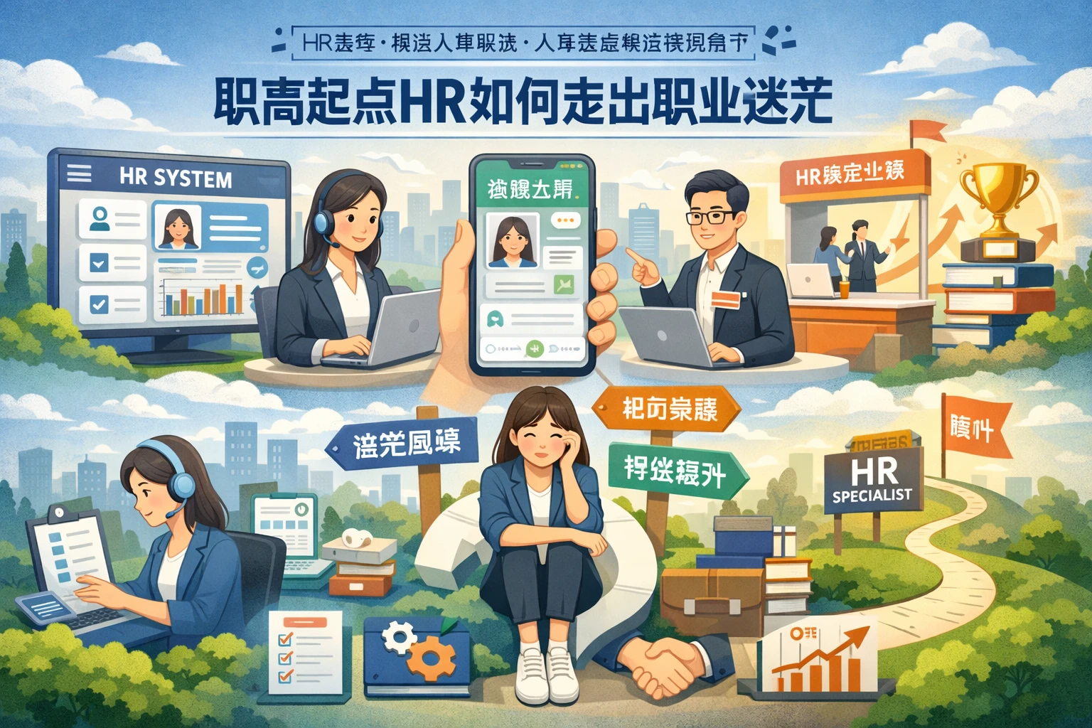 HR系统、微信人事系统与人事系统供应商视角下，职高起点HR如何走出职业迷茫