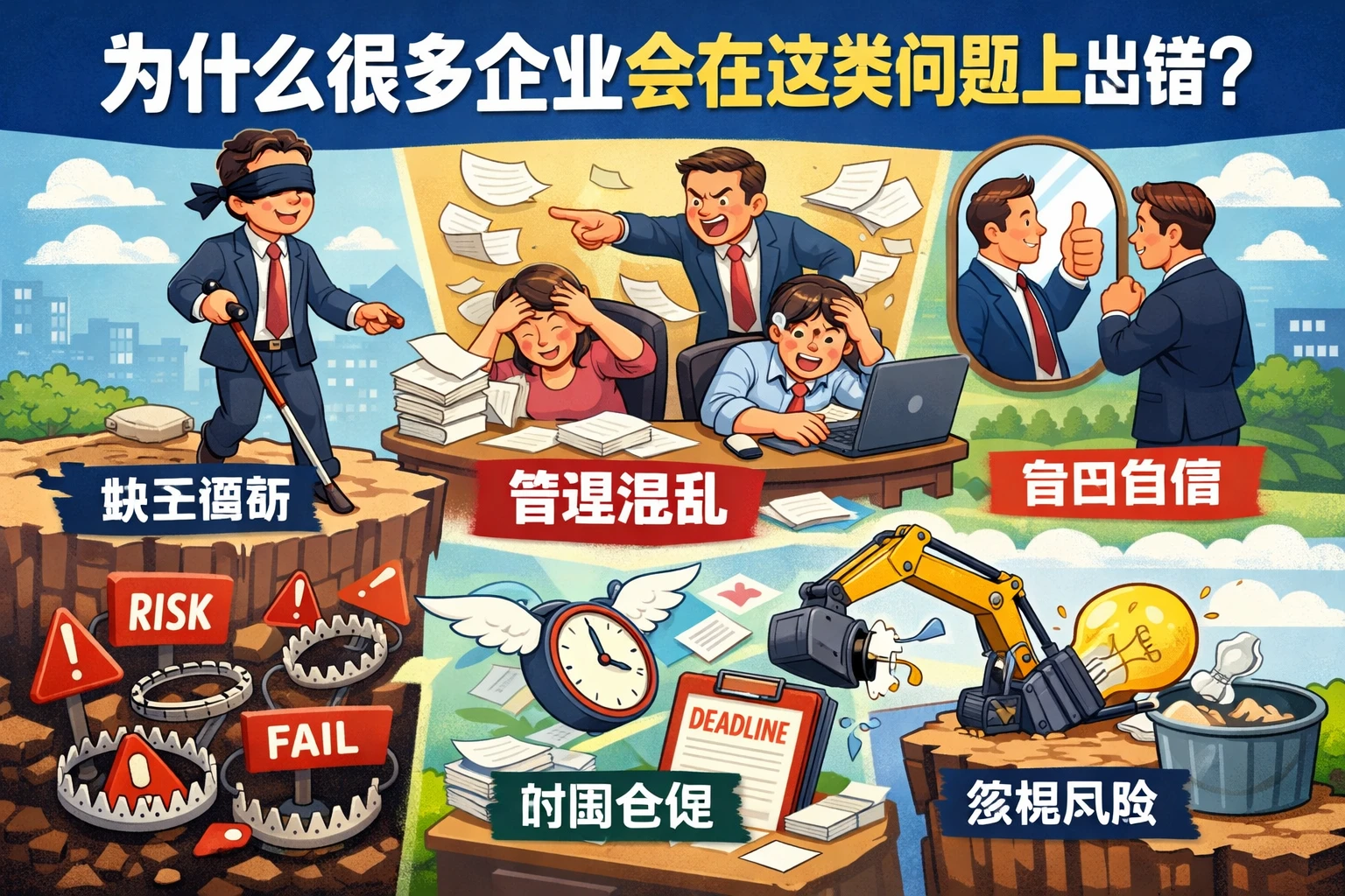 为什么很多企业会在这类问题上出错