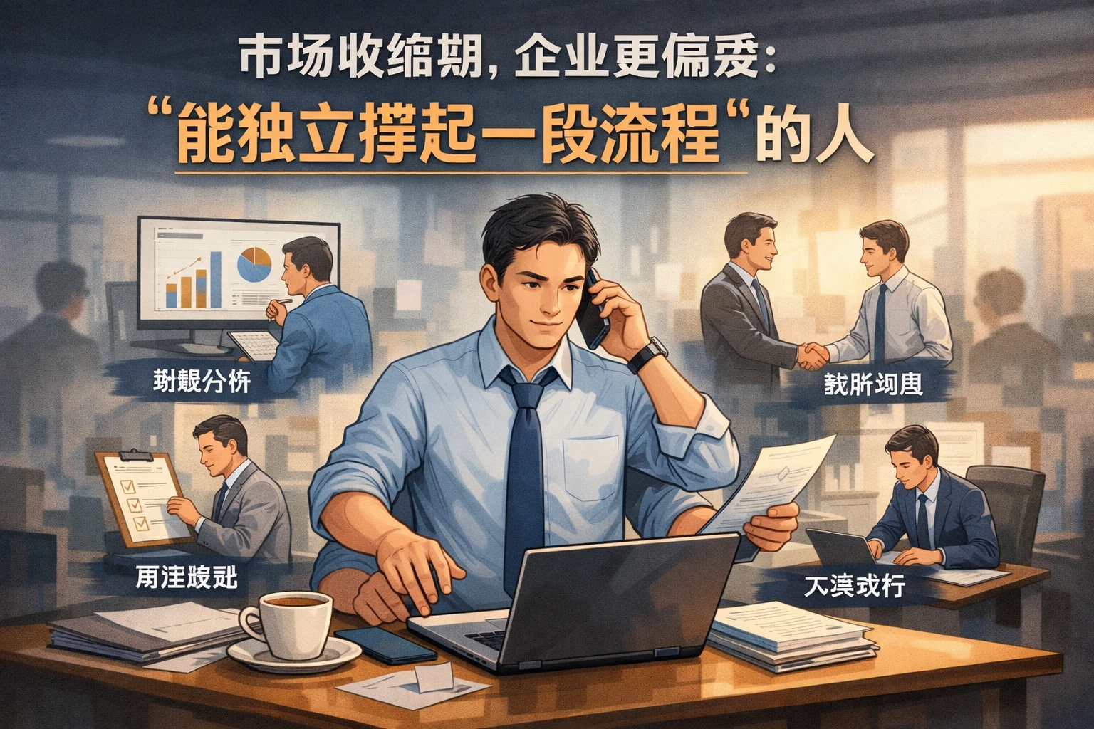 市场收缩期，企业更偏爱“能独立撑起一段流程”的人