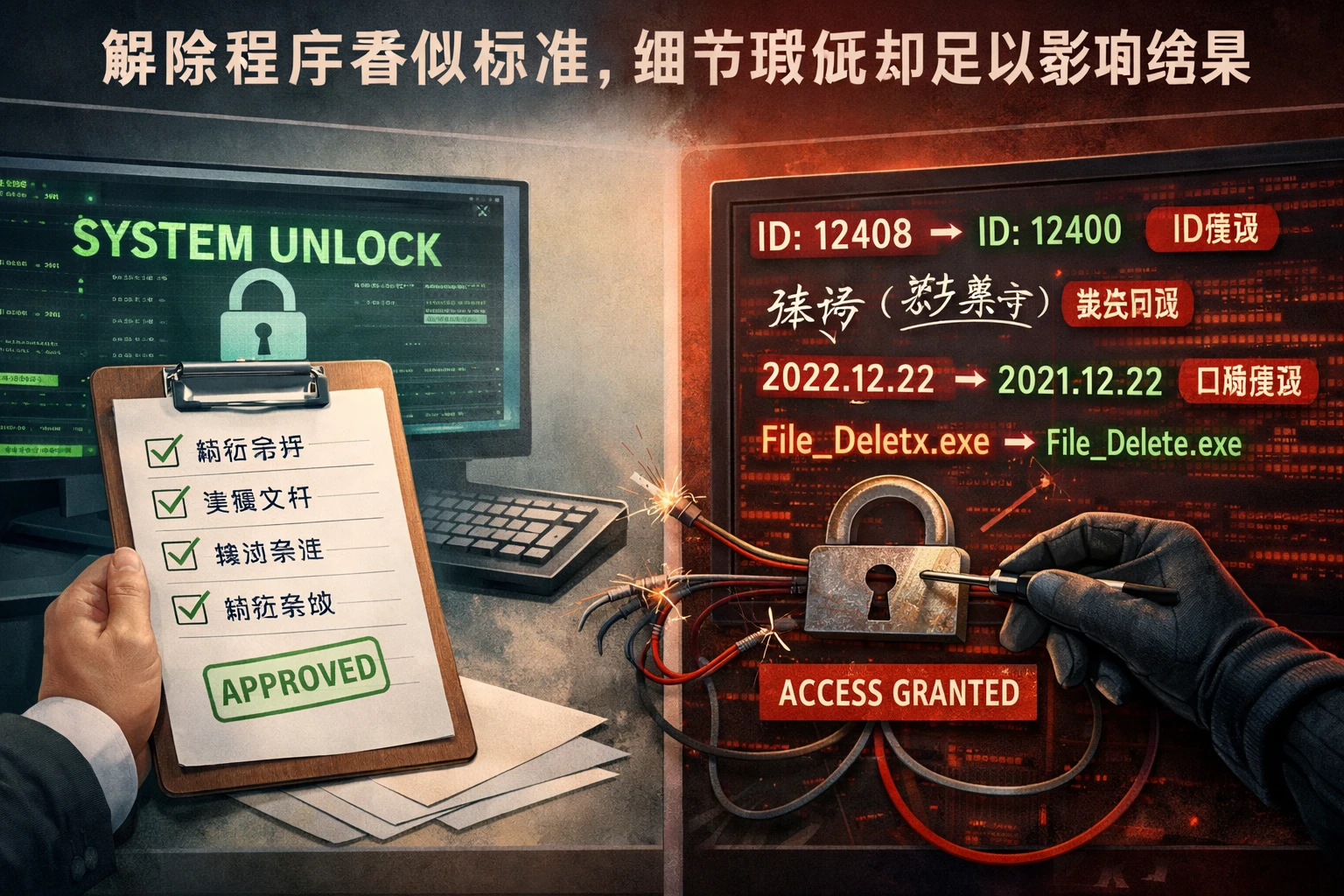 解除程序看似标准，细节瑕疵却足以影响结果