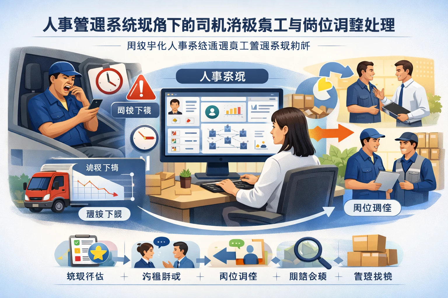 人事管理系统视角下的司机消极怠工与岗位调整处理：用数字化人事系统重建员工管理系统闭环