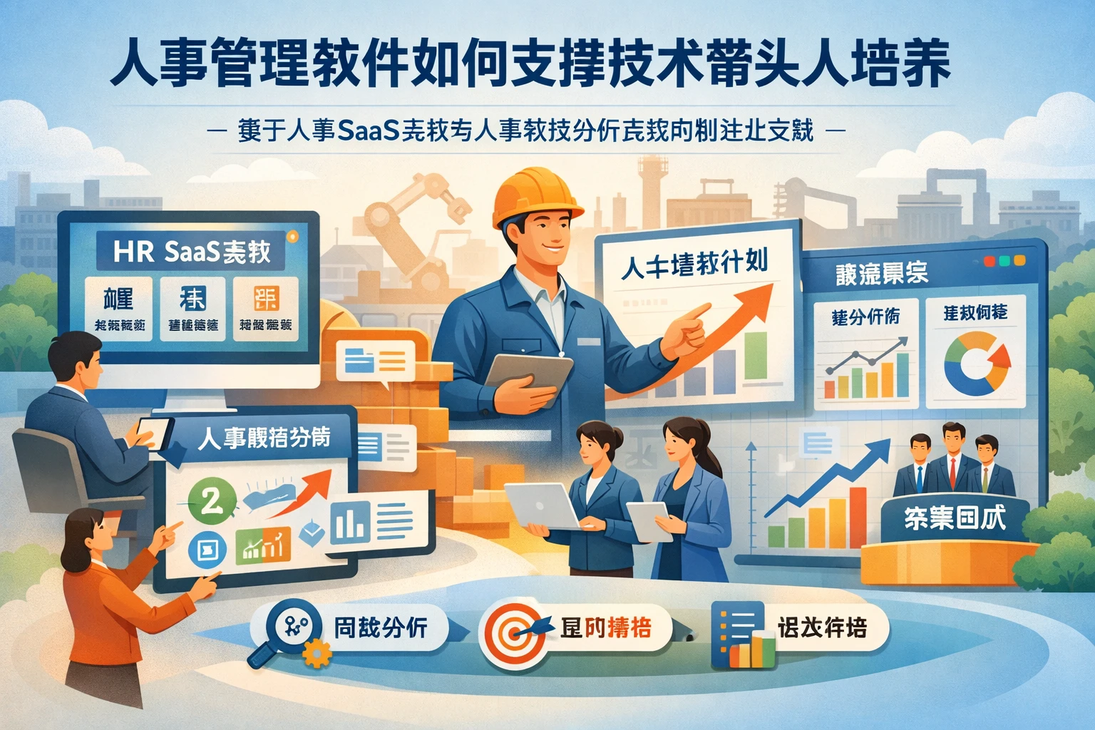 人事管理软件如何支撑技术带头人培养：基于人事SaaS系统与人事数据分析系统的制造业实践