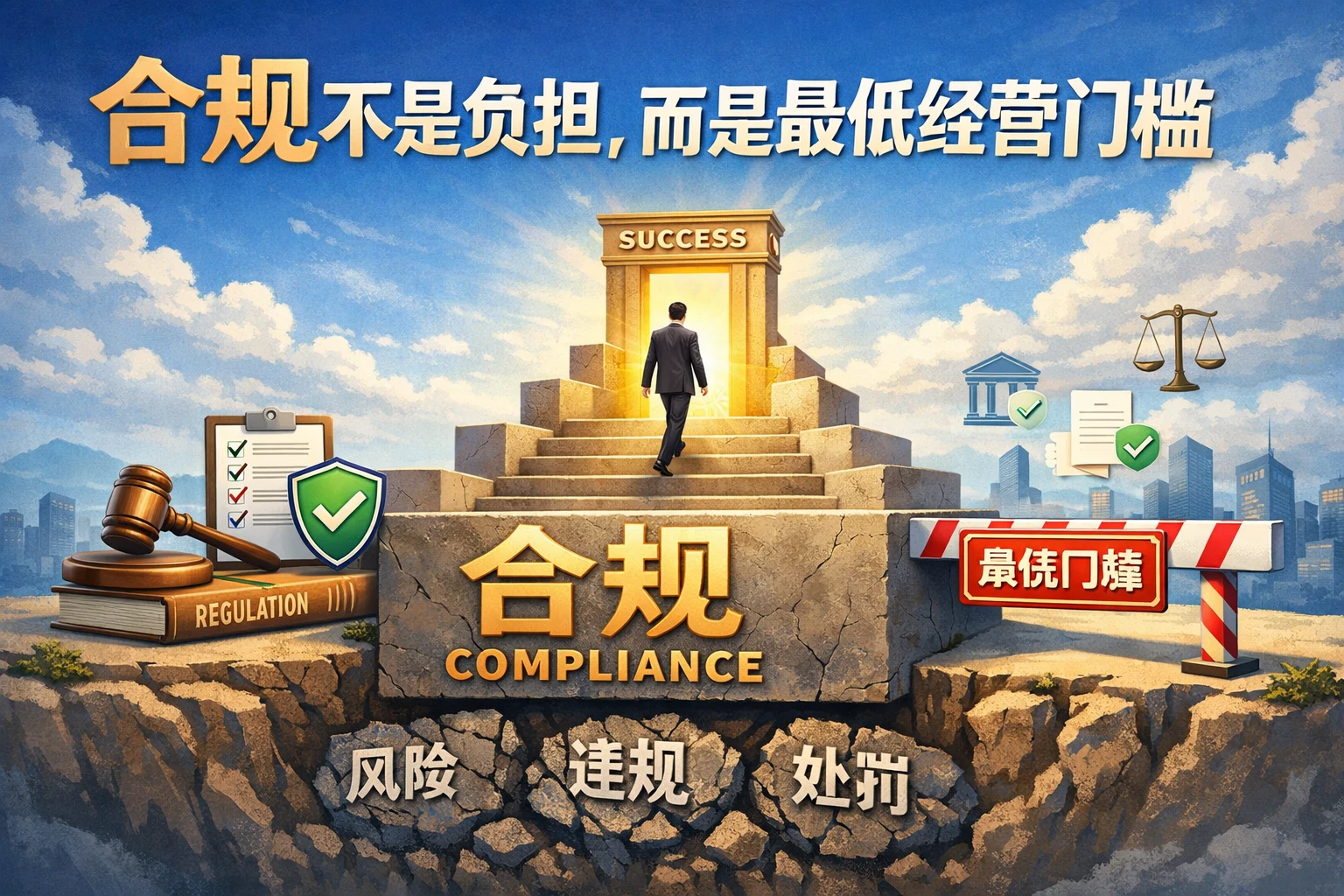 合规不是负担，而是最低经营门槛