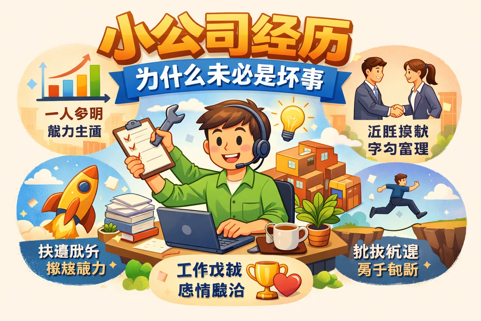 小公司经历为什么未必是坏事