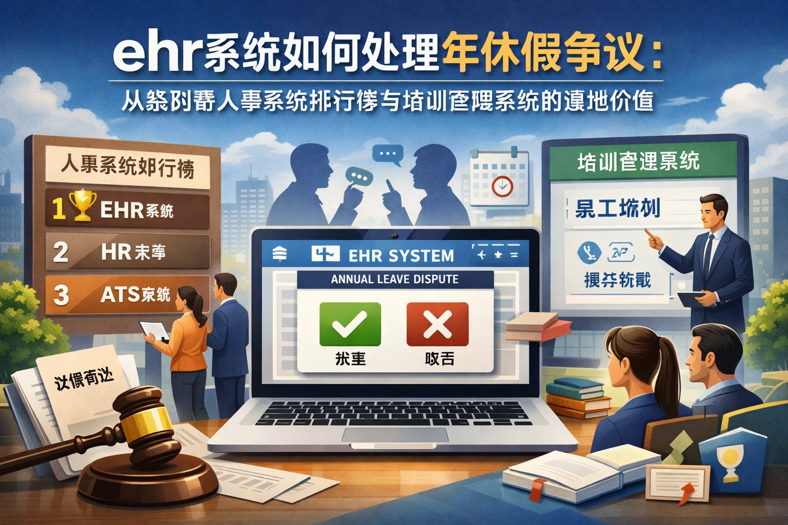 ehr系统如何处理年休假争议：从案例看人事系统排行榜与培训管理系统的落地价值
