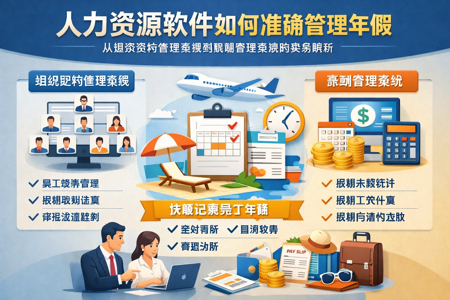 人力资源软件如何准确管理年假：从组织架构管理系统到薪酬管理系统的实务解析