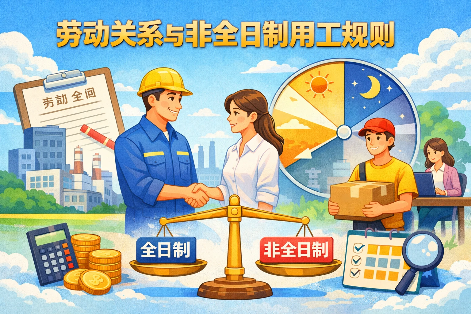 劳动关系与非全日制用工规则