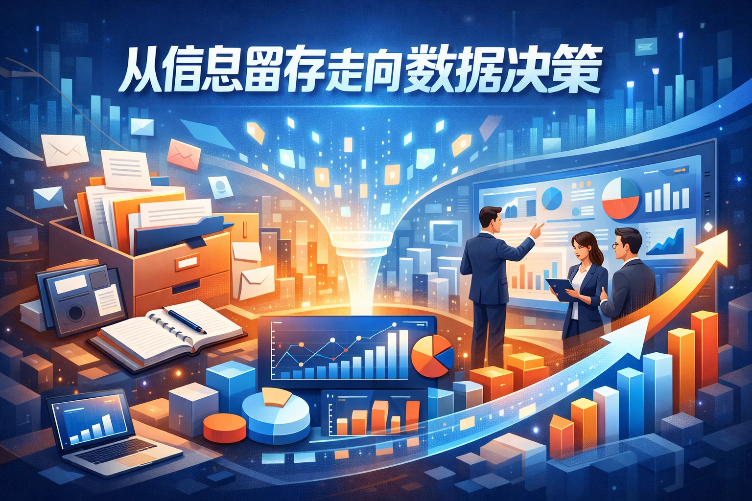 从信息留存走向数据决策