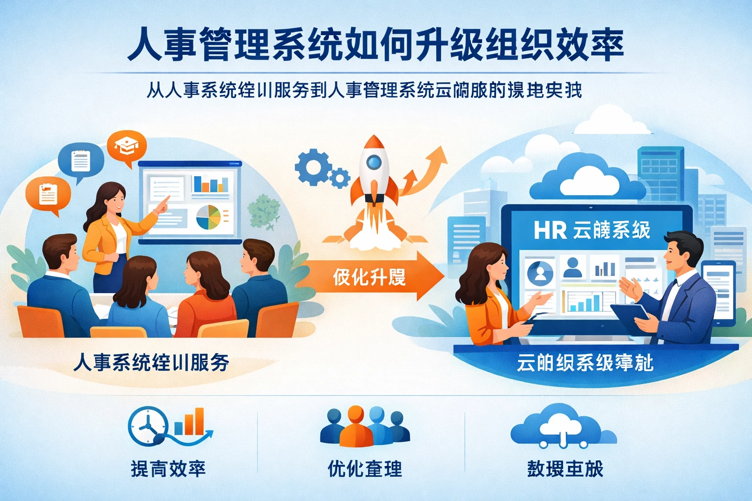 人事管理系统如何升级组织效率:从人事系统培训服务到人事管理系统云端版的落地实践