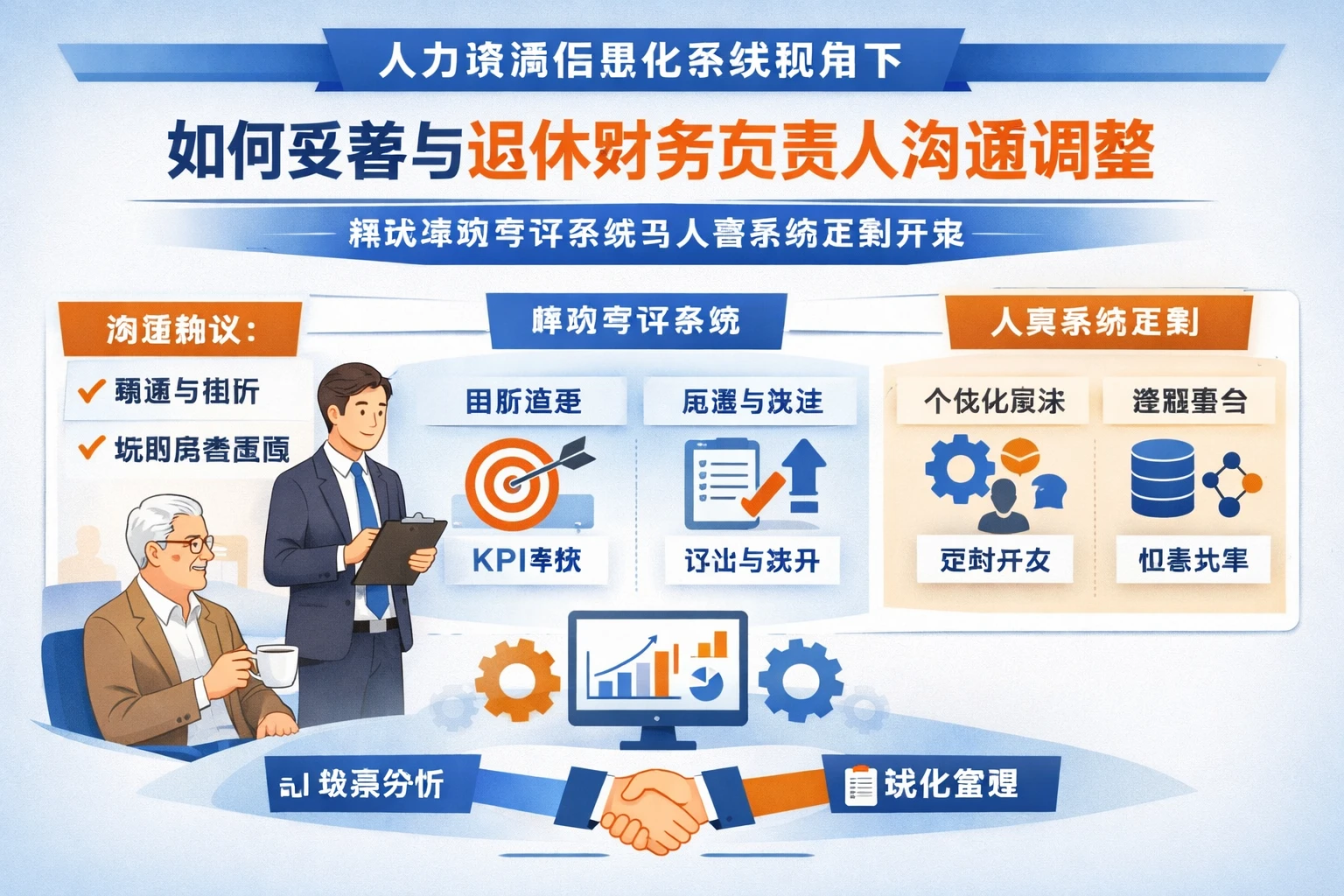 人力资源信息化系统视角下，如何妥善与退休财务负责人沟通调整：兼谈绩效考评系统与人事系统定制开发