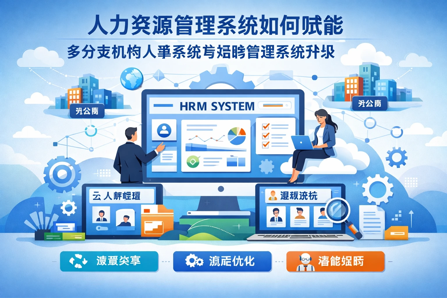 人力资源管理系统如何赋能多分支机构人事系统与招聘管理系统升级