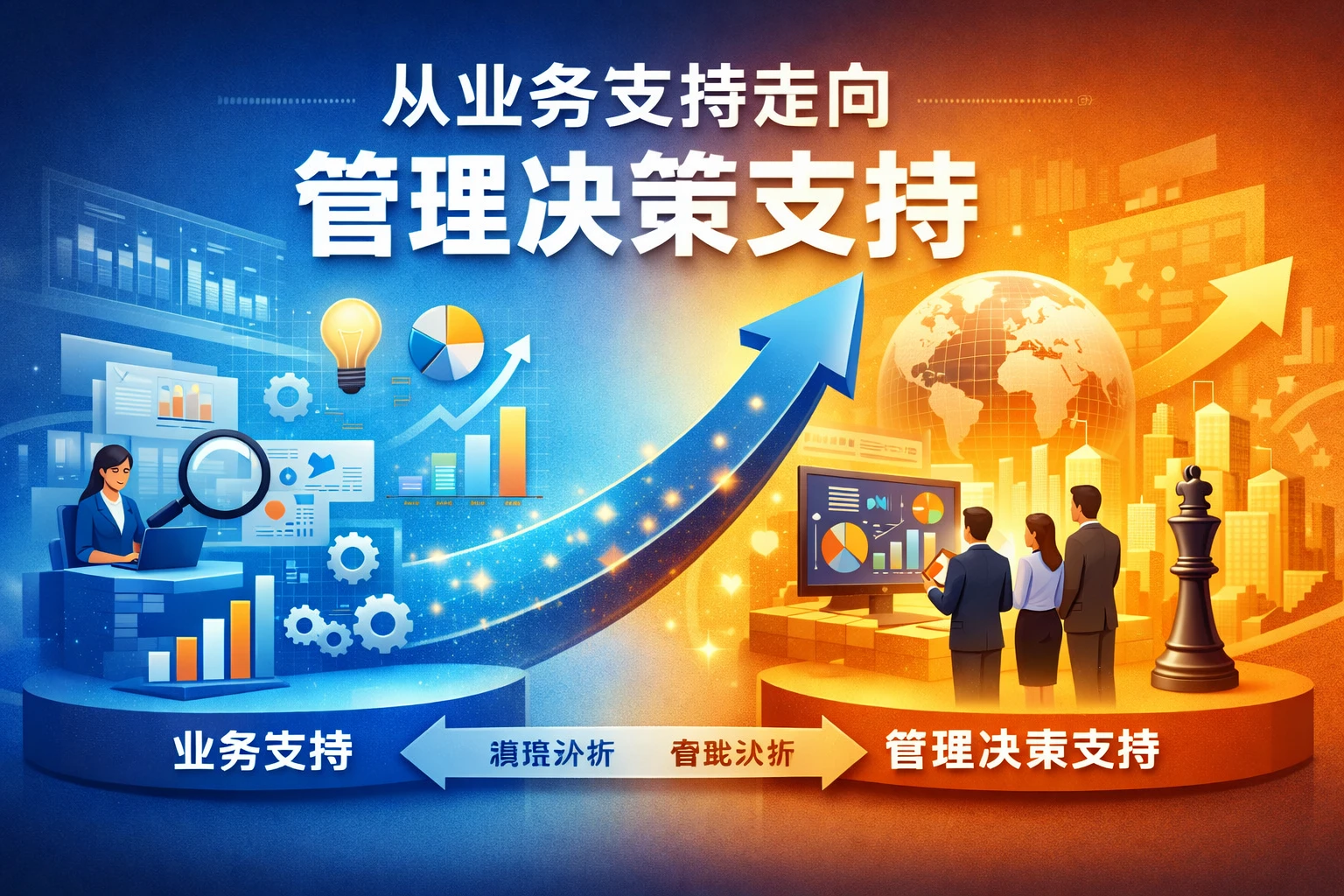 从业务支持走向管理决策支持