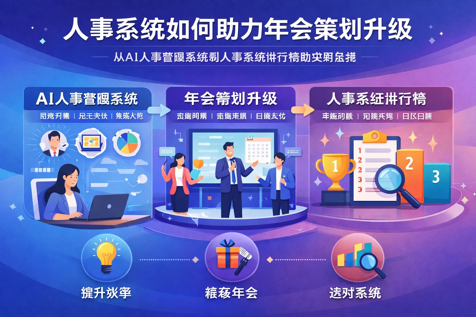 人事系统如何助力年会策划升级：从AI人事管理系统到人事系统排行榜的实用选择