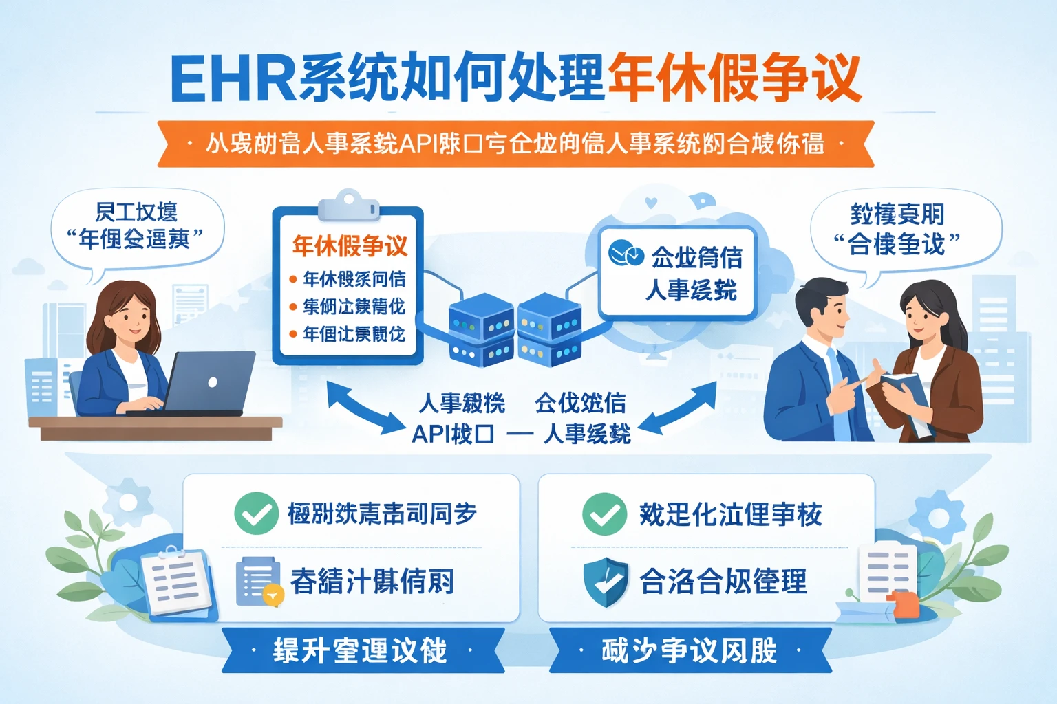 ehr系统如何处理年休假争议：从案例看人事系统API接口与企业微信人事系统的合规价值