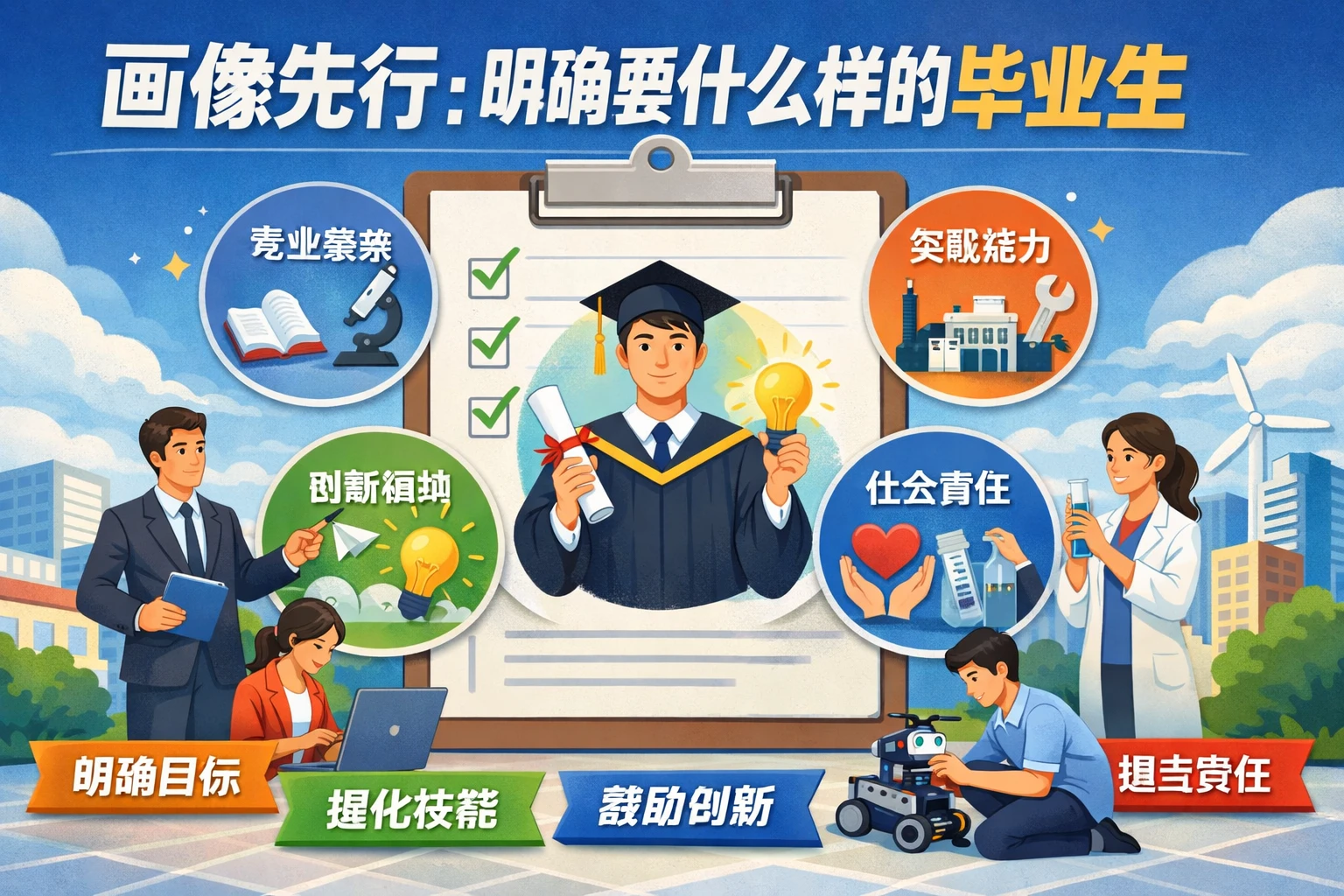 画像先行：明确要什么样的毕业生