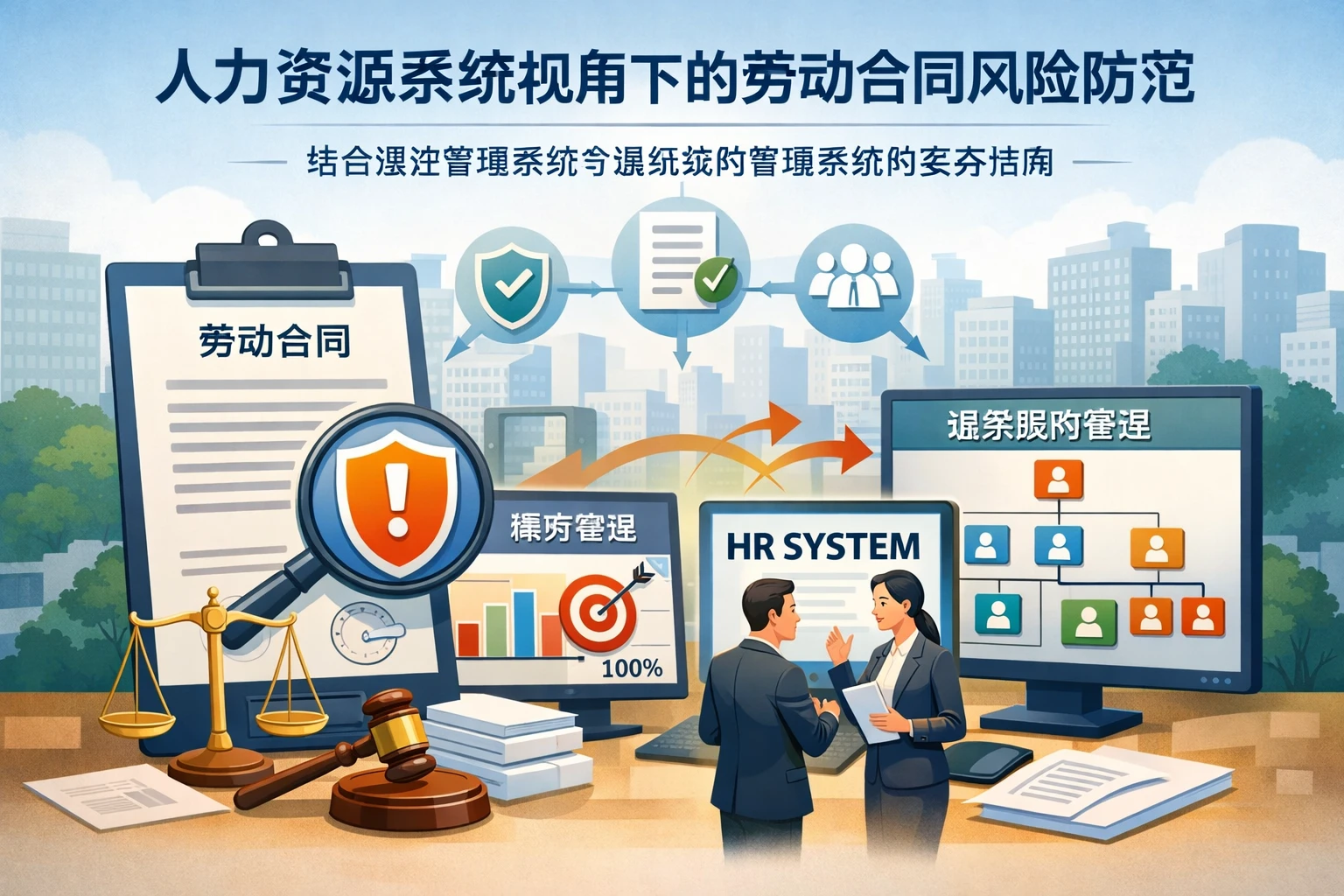 人力资源系统视角下的劳动合同风险防范:结合绩效管理系统与组织架构管理系统的实务指南
