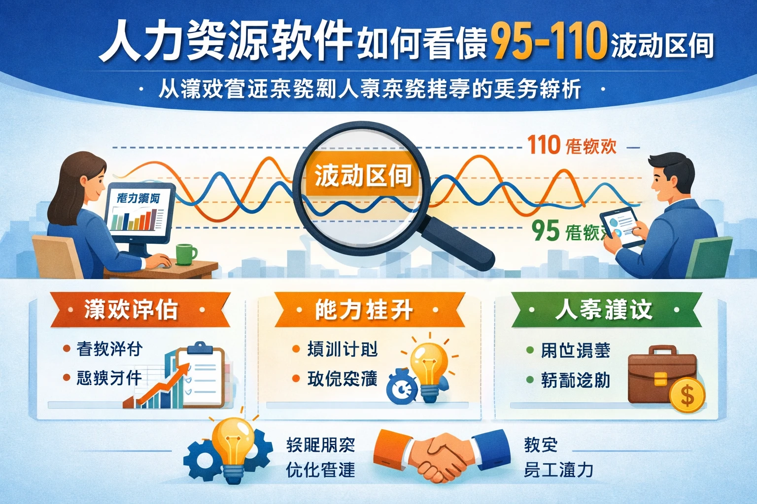 人力资源软件如何看懂95-110波动区间：从绩效管理系统到人事系统推荐的实务解析